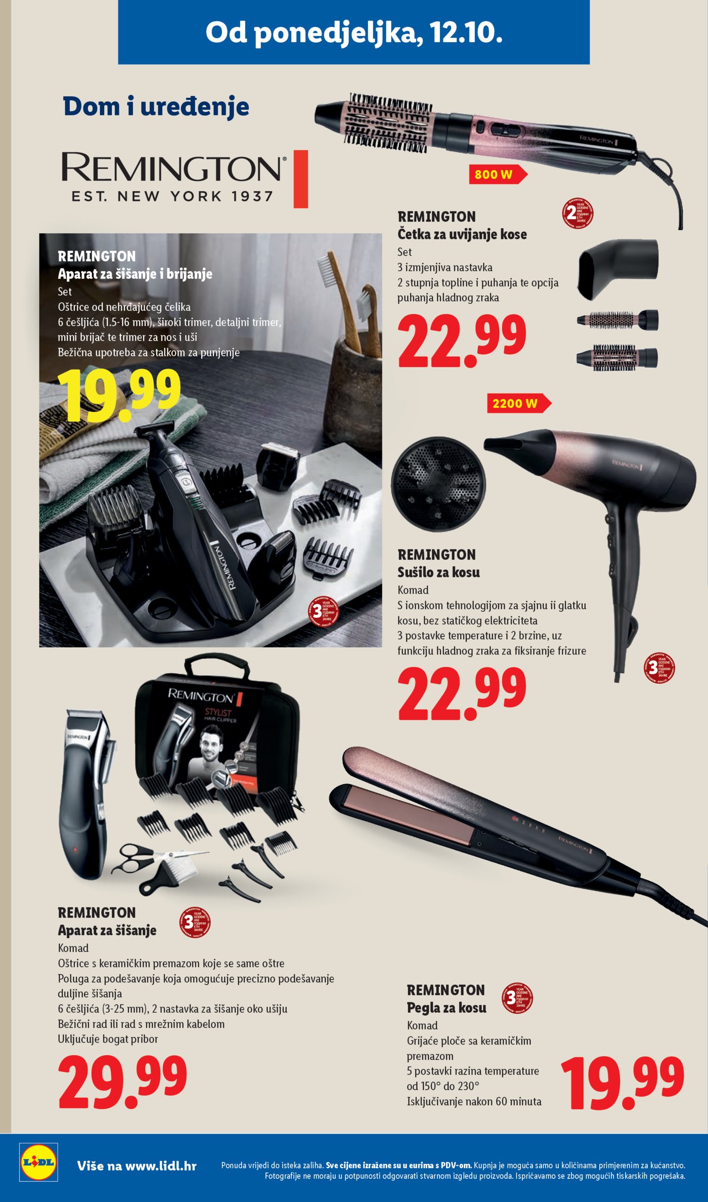 Lidl katalog Super ponuda od ponedjeljka 12.10. - 18.10.2026.