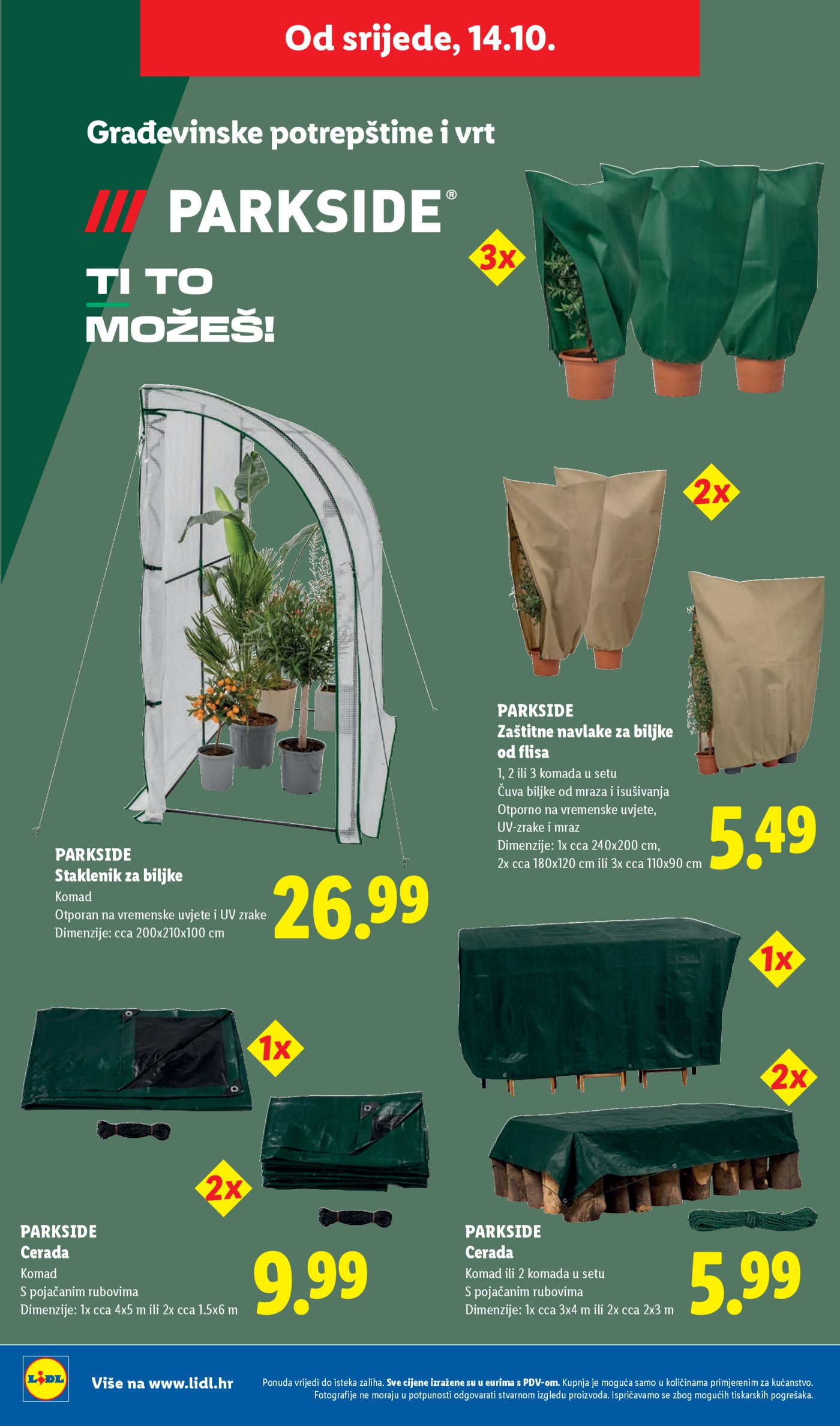 Lidl katalog Super ponuda od ponedjeljka 12.10. - 18.10.2026.