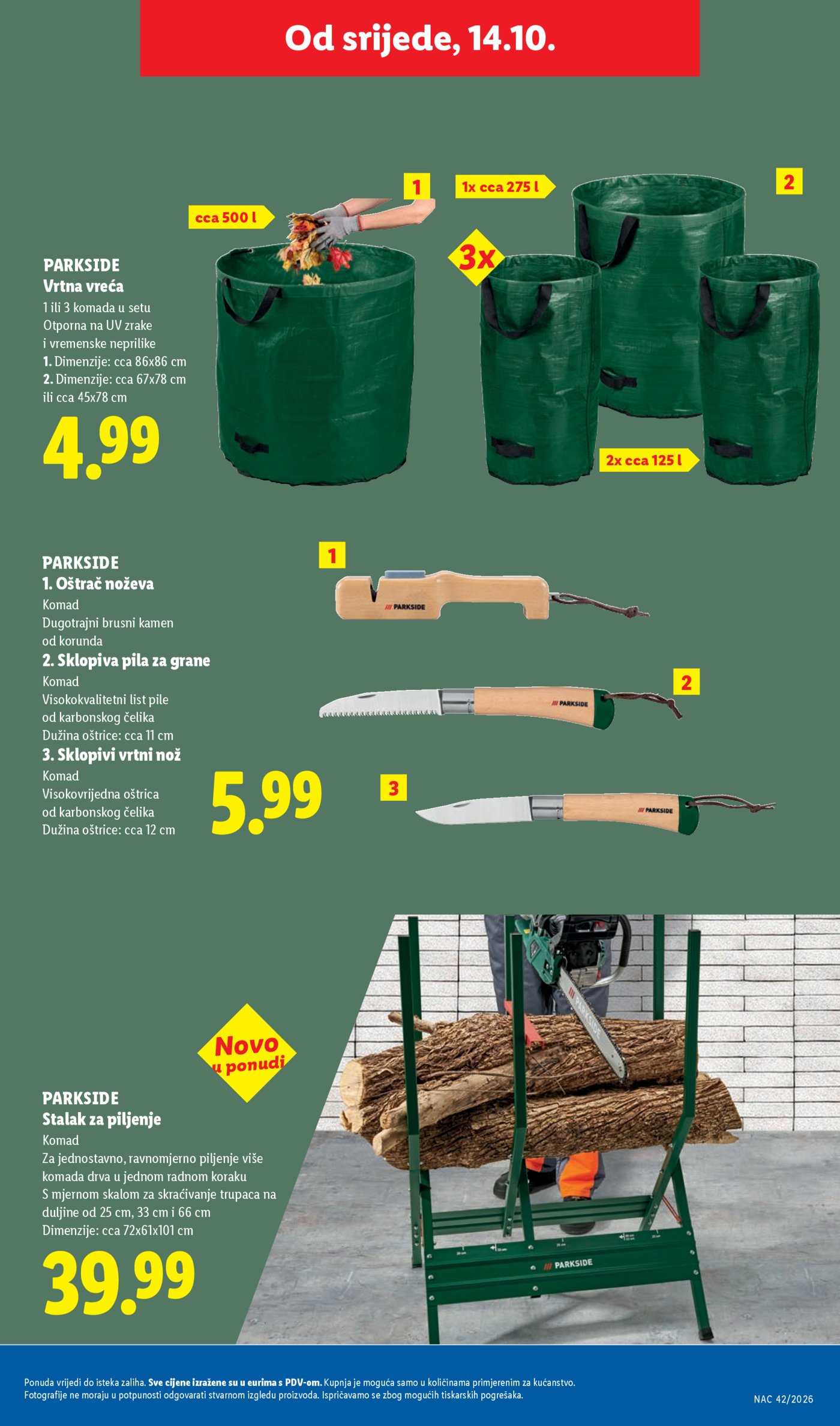 Lidl katalog Super ponuda od ponedjeljka 12.10. - 18.10.2026.