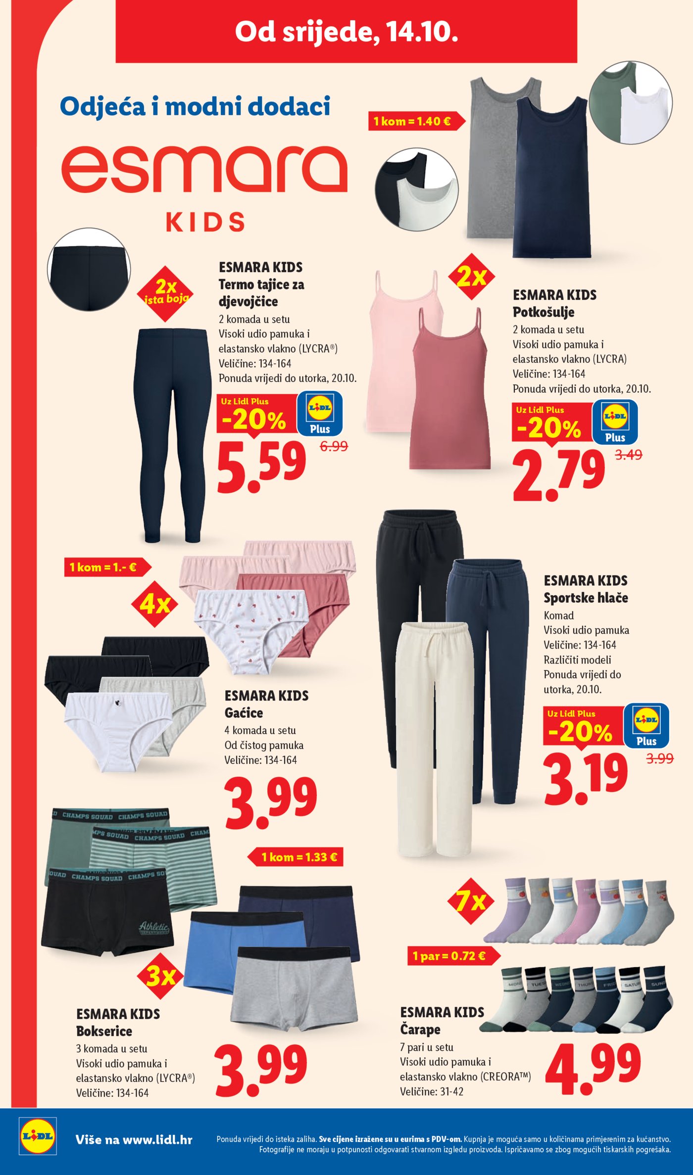 Lidl katalog Super ponuda od ponedjeljka 12.10. - 18.10.2026.