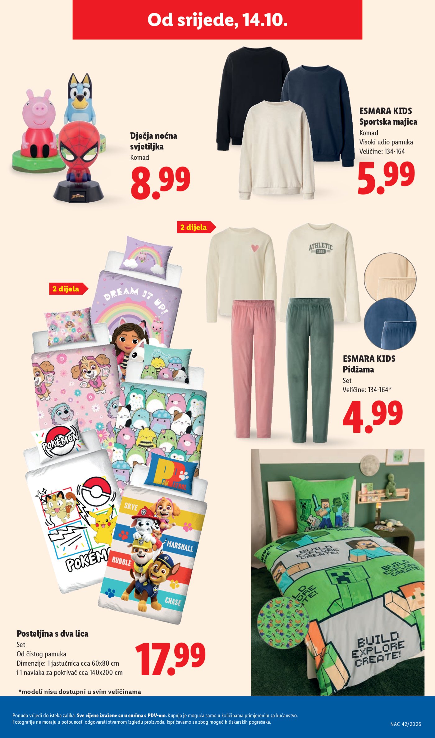 Lidl katalog Super ponuda od ponedjeljka 12.10. - 18.10.2026.