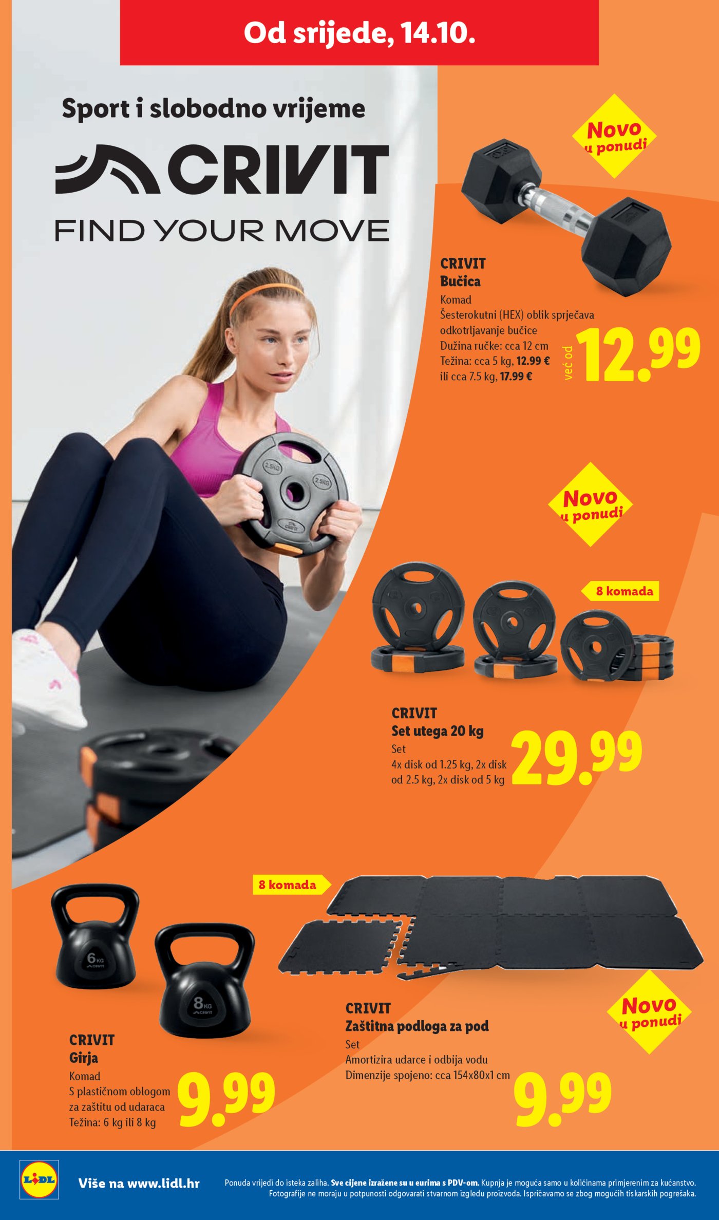 Lidl katalog Super ponuda od ponedjeljka 12.10. - 18.10.2026.