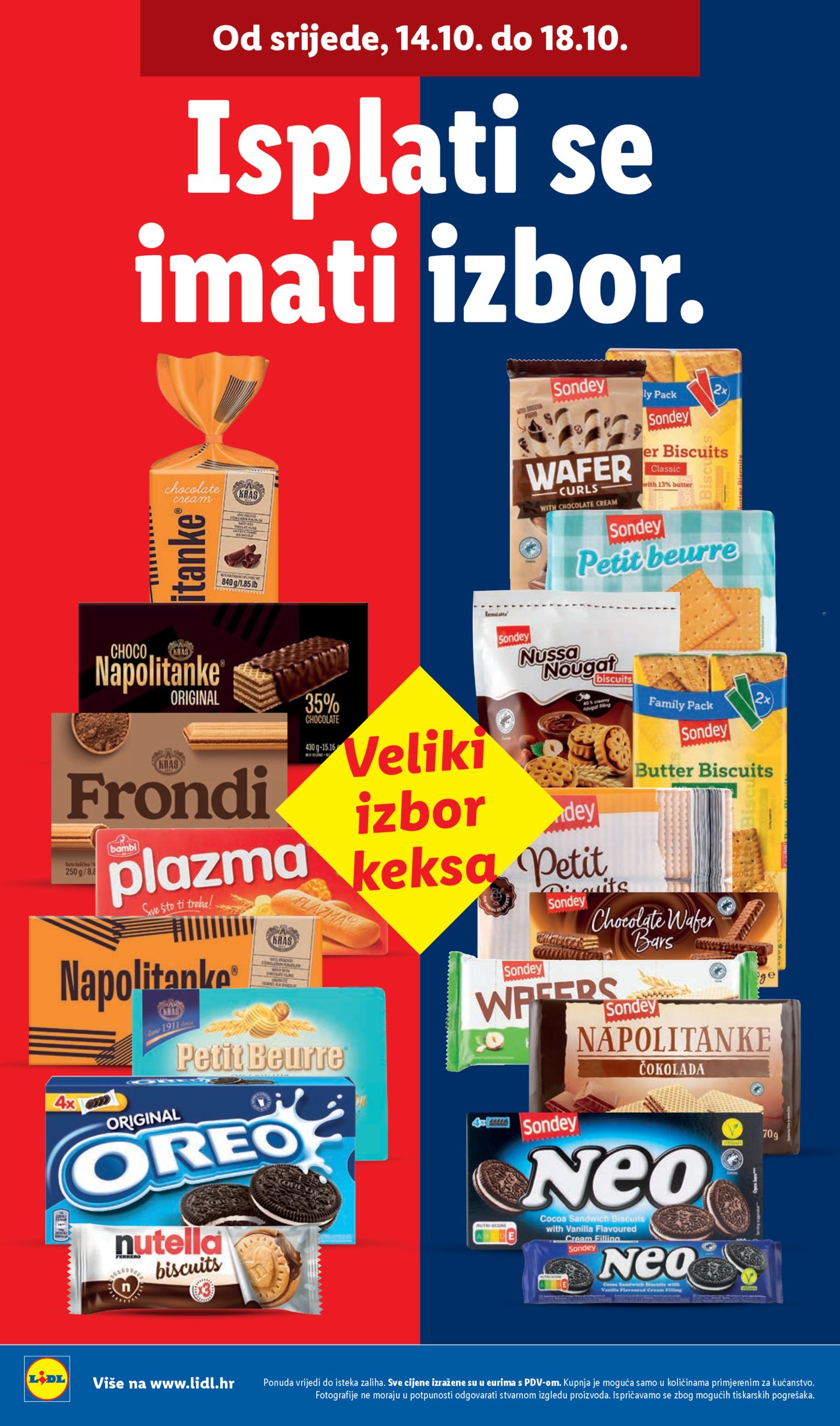 Lidl katalog Super ponuda od ponedjeljka 12.10. - 18.10.2026.