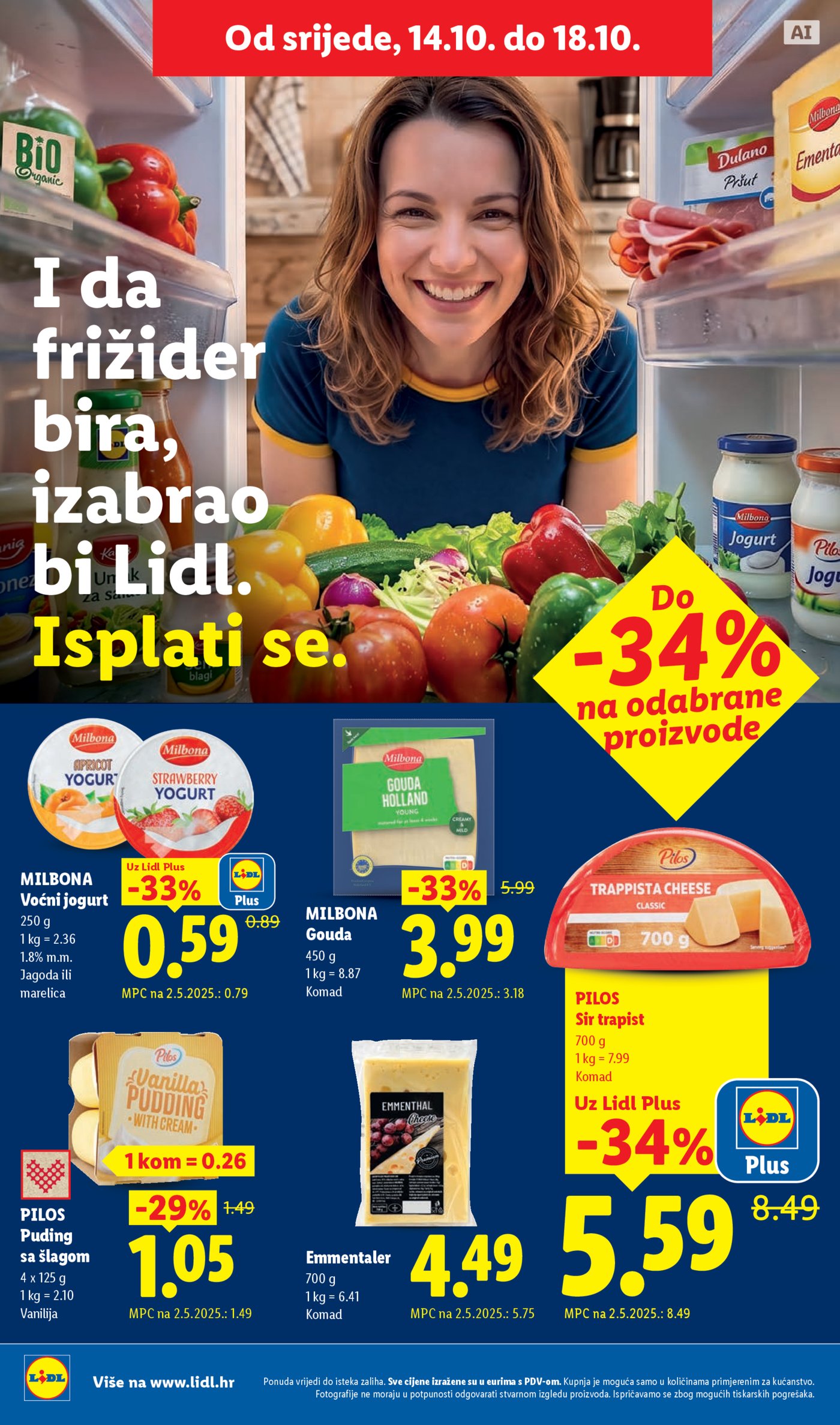 Lidl katalog Super ponuda od ponedjeljka 12.10. - 18.10.2026.
