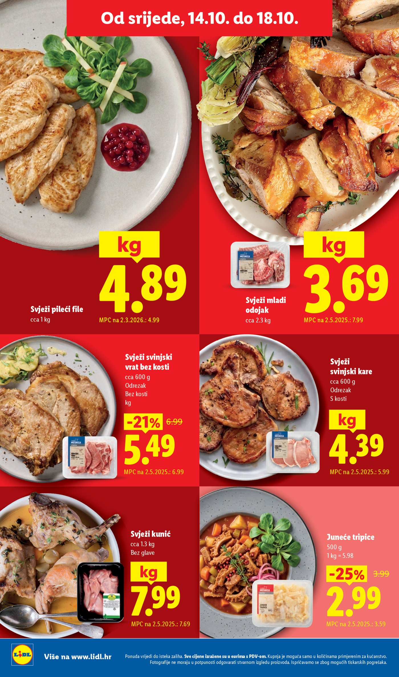 Lidl katalog Super ponuda od ponedjeljka 12.10. - 18.10.2026.
