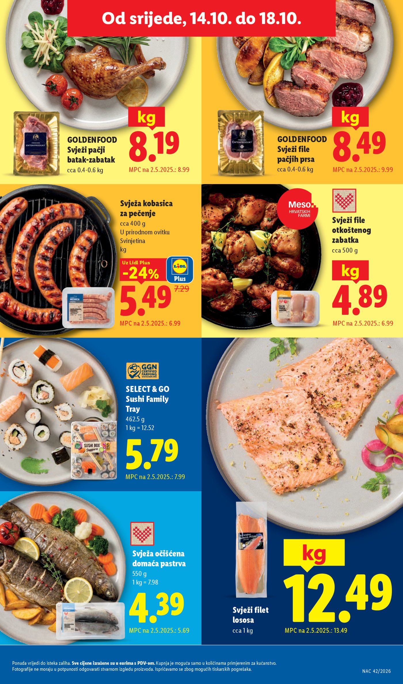 Lidl katalog Super ponuda od ponedjeljka 12.10. - 18.10.2026.