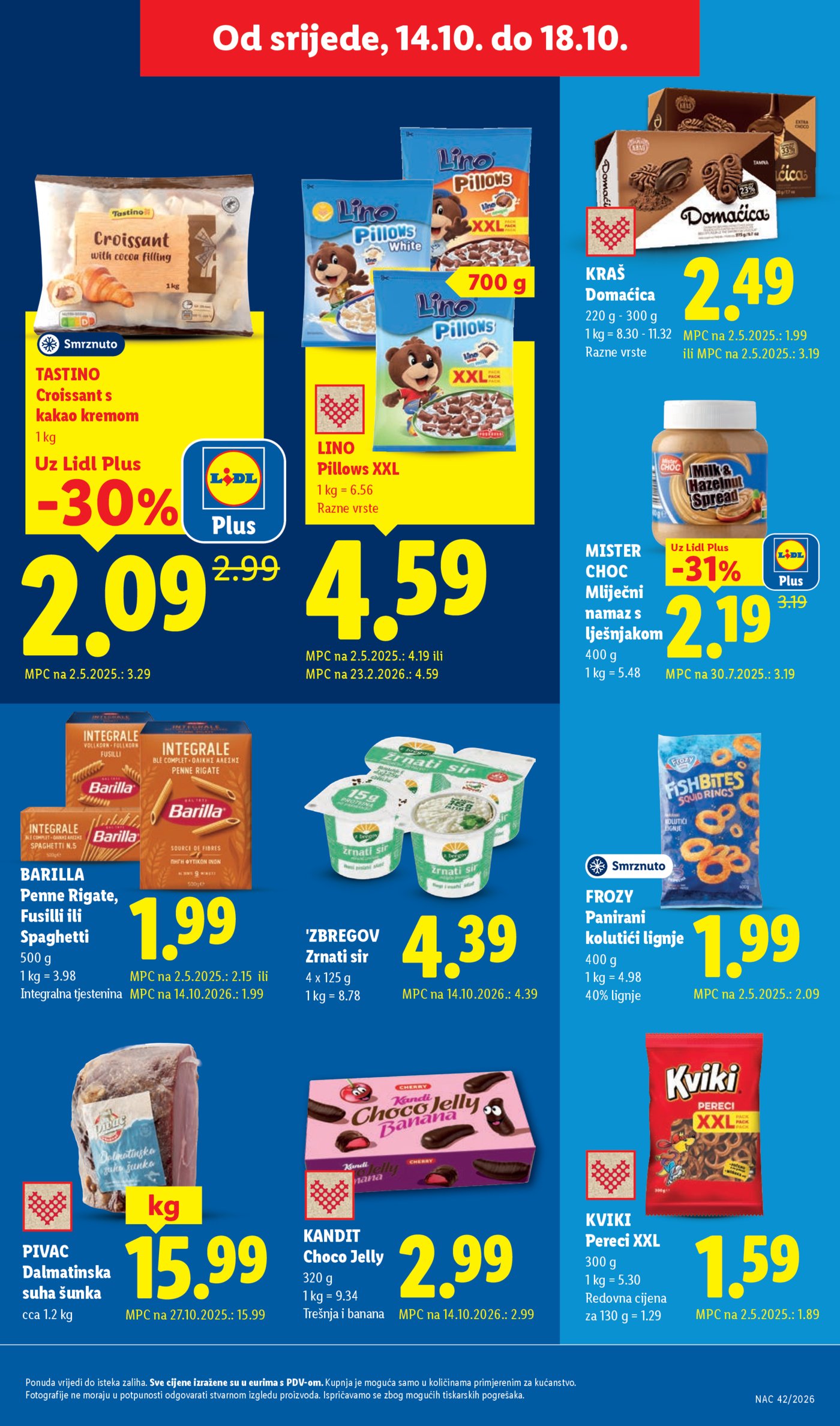 Lidl katalog Super ponuda od ponedjeljka 12.10. - 18.10.2026.