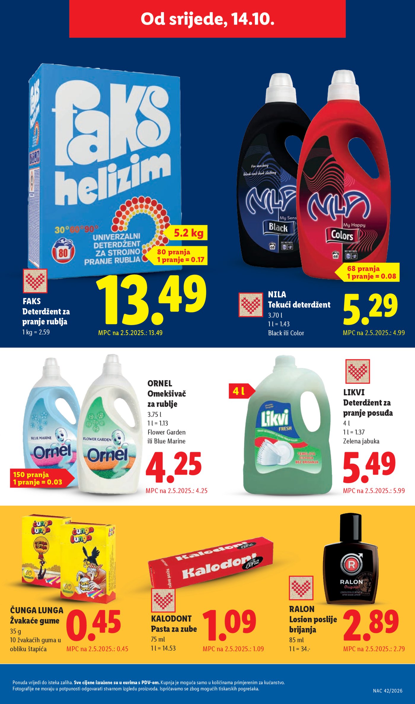 Lidl katalog Super ponuda od ponedjeljka 12.10. - 18.10.2026.