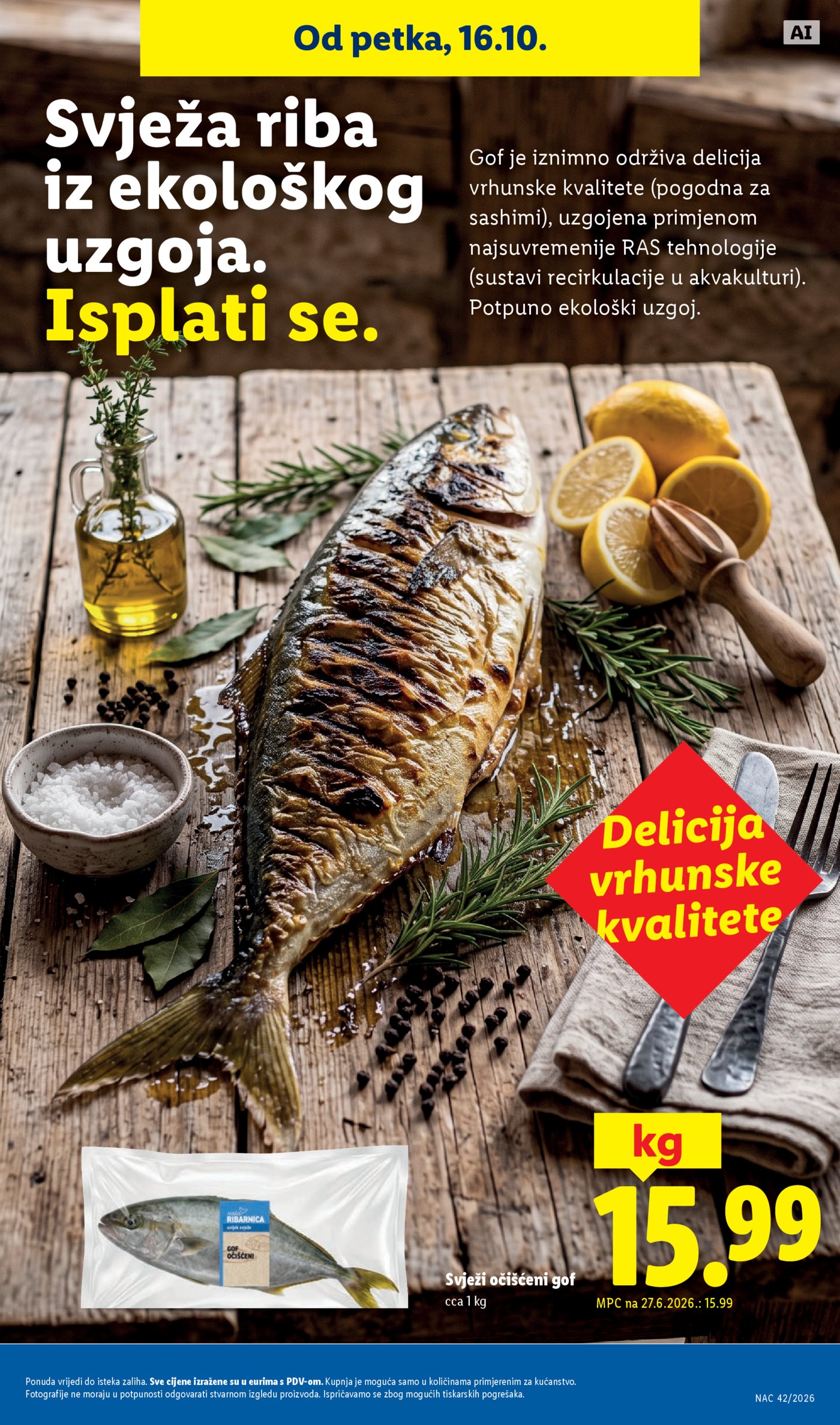Lidl katalog Super ponuda od ponedjeljka 12.10. - 18.10.2026.