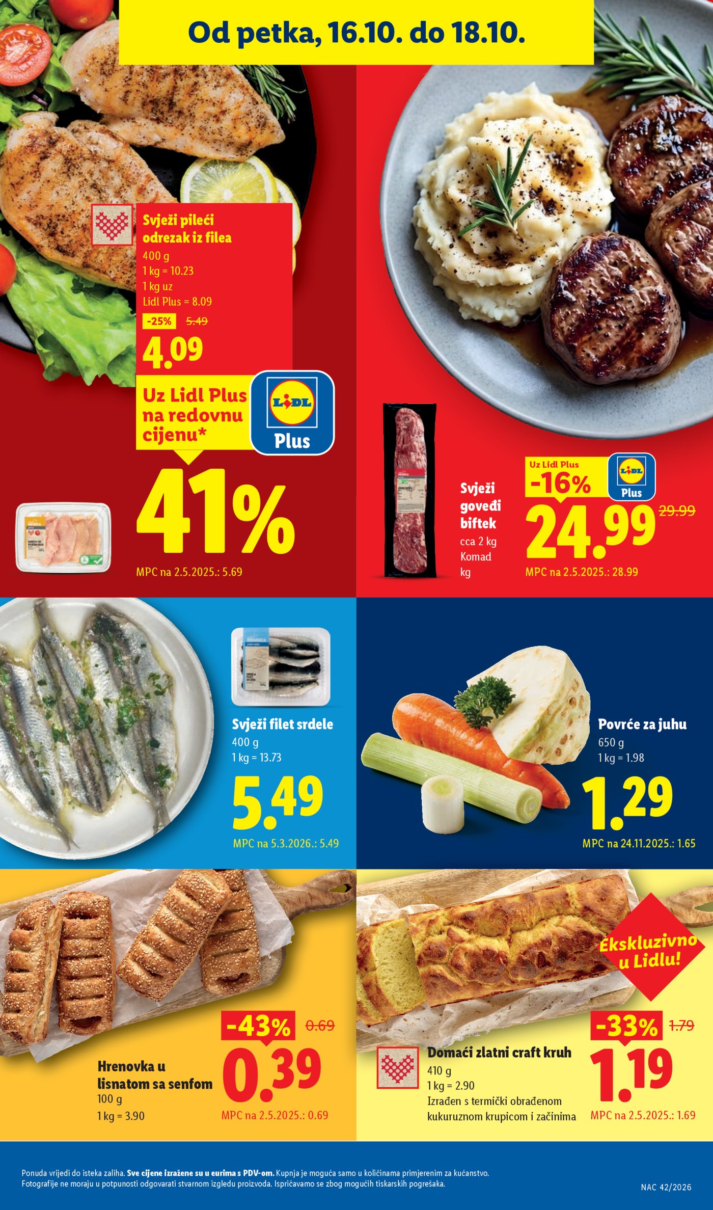 Lidl katalog Super ponuda od ponedjeljka 12.10. - 18.10.2026.