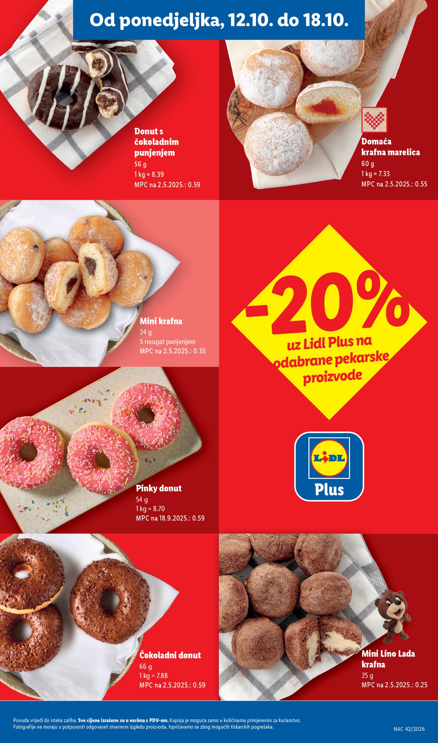 Lidl katalog Super ponuda od ponedjeljka 12.10. - 18.10.2026.