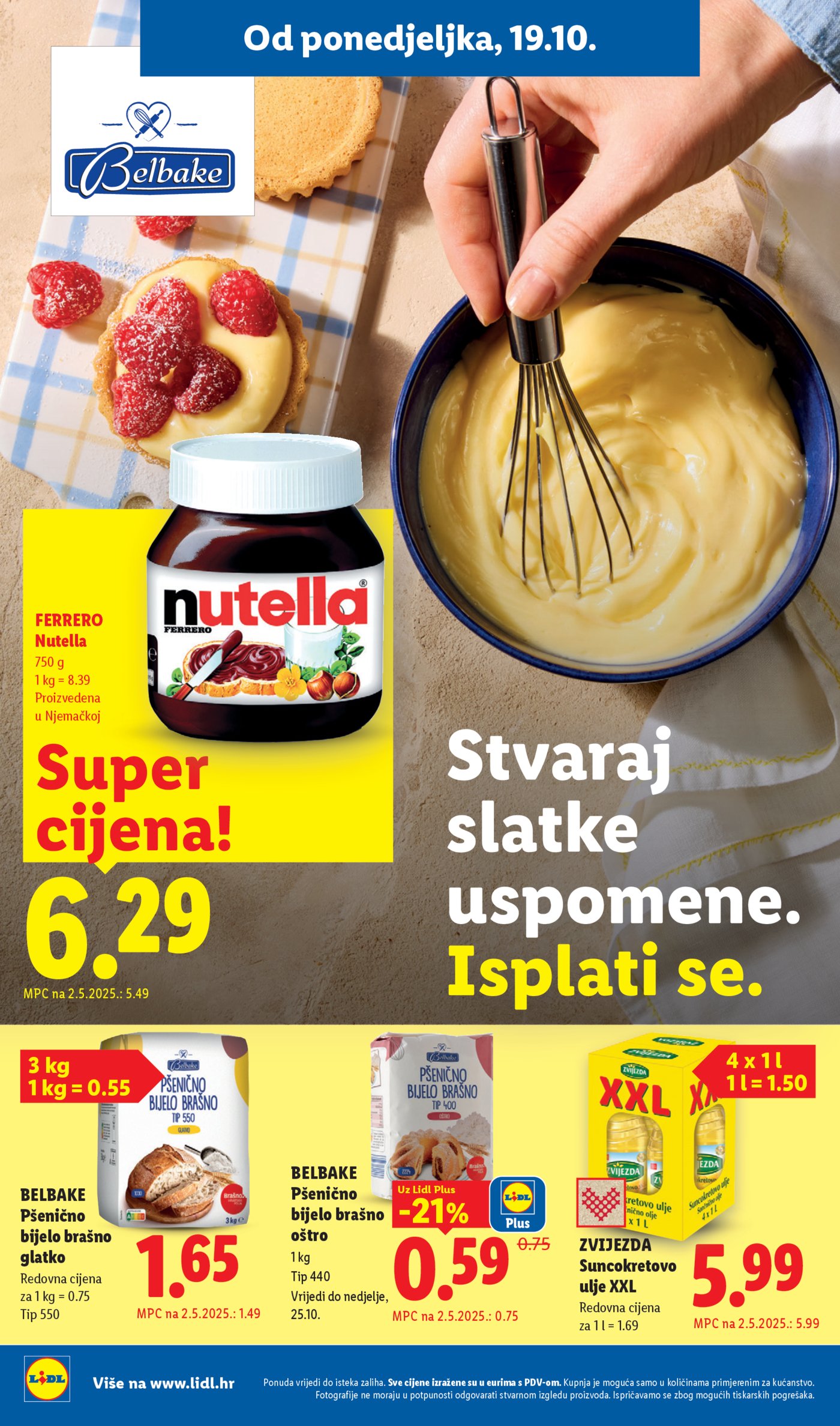 Lidl katalog Super ponuda od ponedjeljka 19.10. - 25.10.2026.
