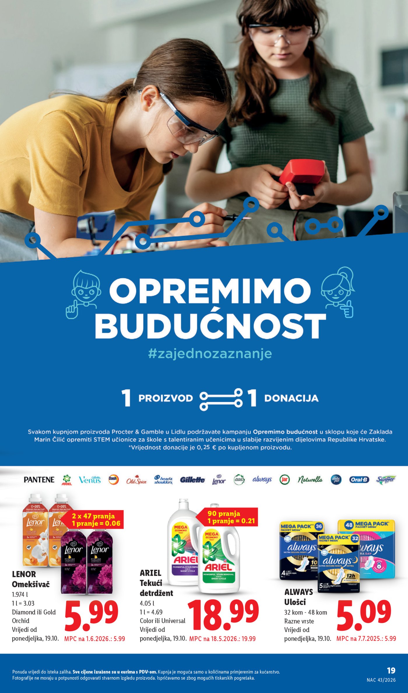 Lidl katalog Super ponuda od ponedjeljka 19.10. - 25.10.2026.