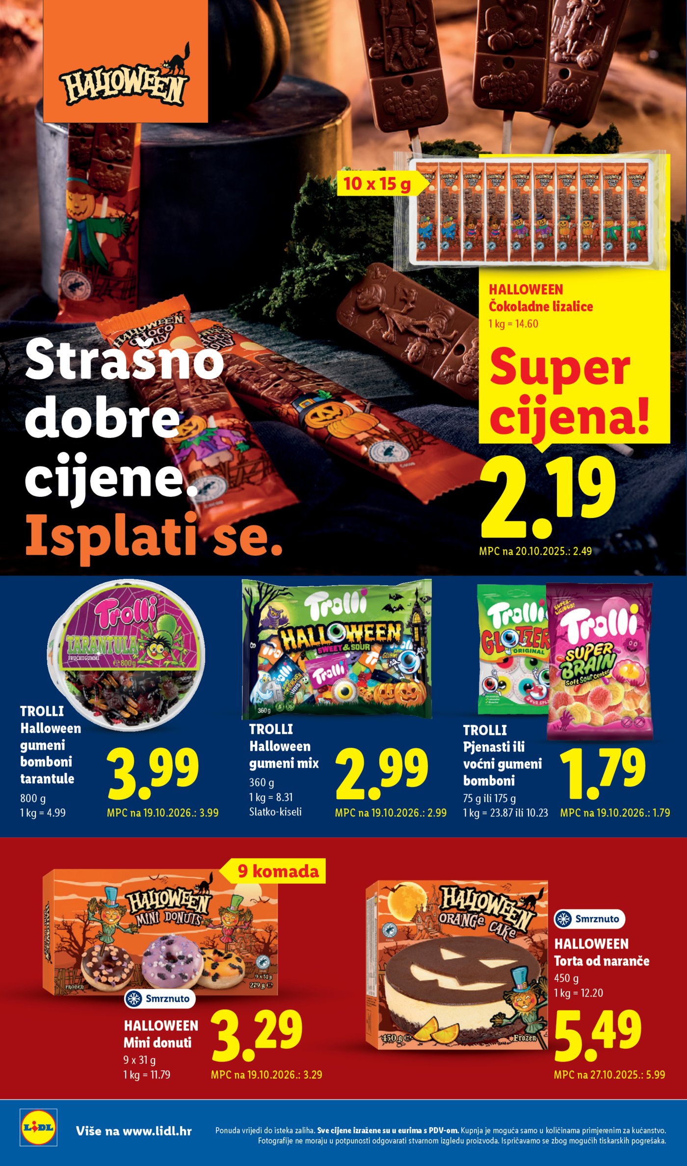 Lidl katalog Super ponuda od ponedjeljka 19.10. - 25.10.2026.