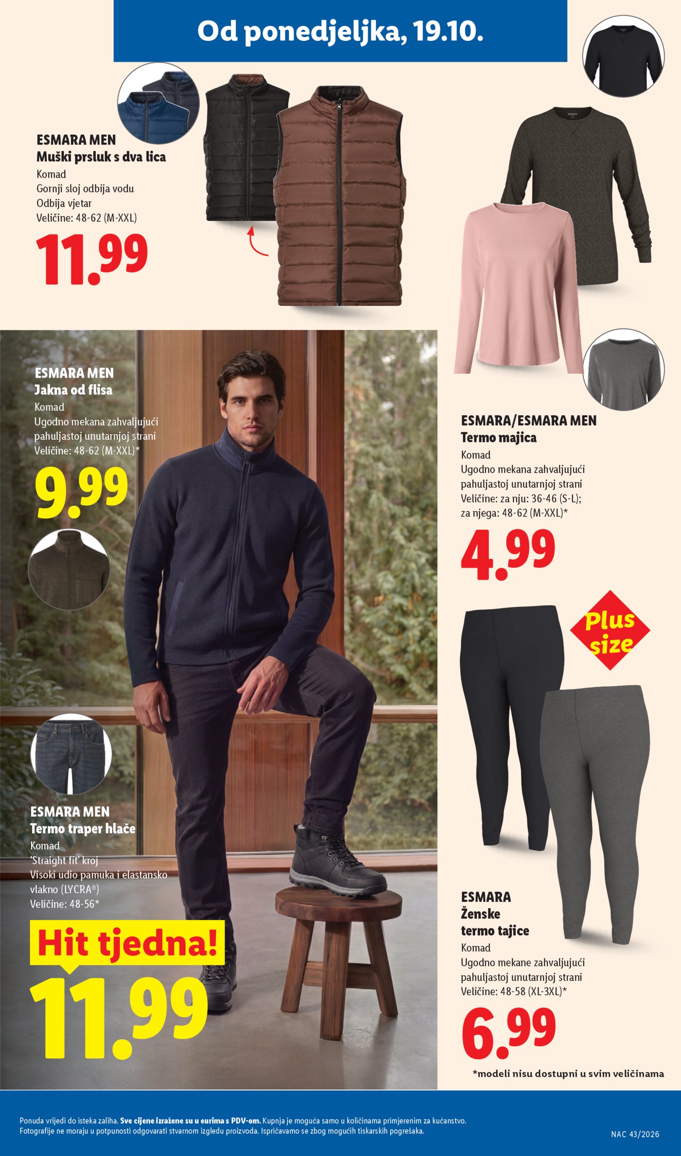 Lidl katalog Super ponuda od ponedjeljka 19.10. - 25.10.2026.
