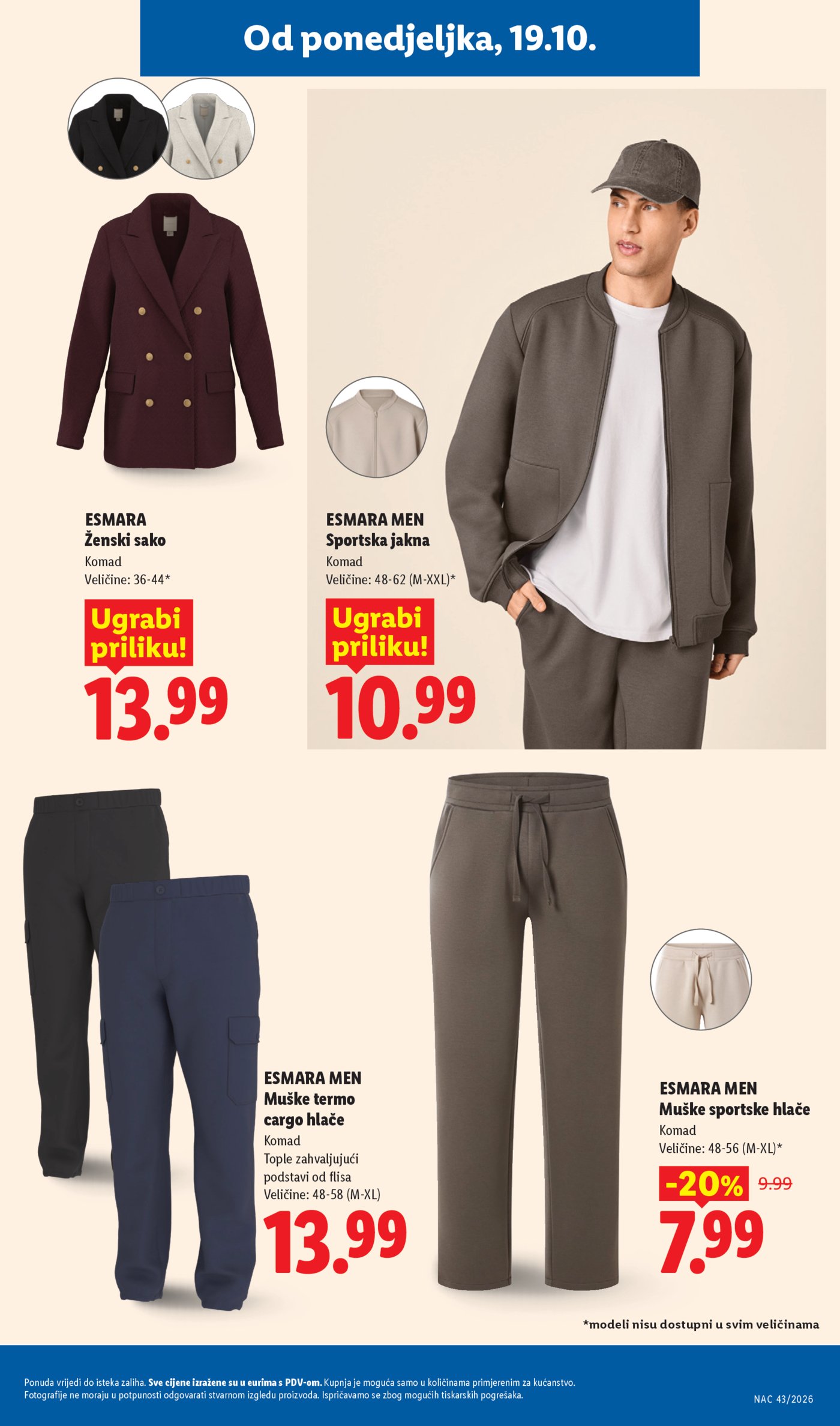 Lidl katalog Super ponuda od ponedjeljka 19.10. - 25.10.2026.
