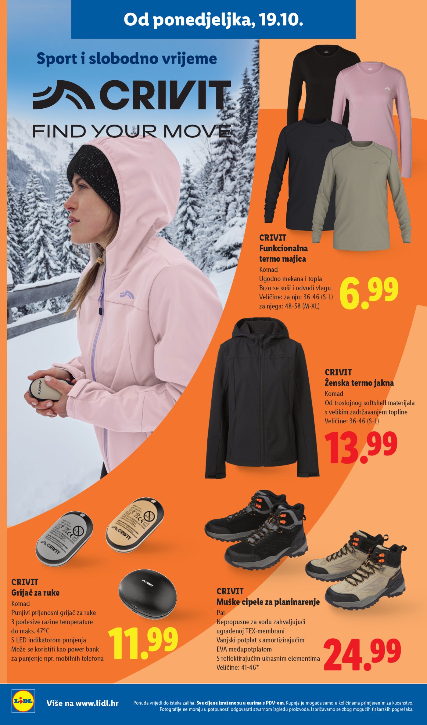 Lidl katalog Super ponuda od ponedjeljka 19.10. - 25.10.2026.