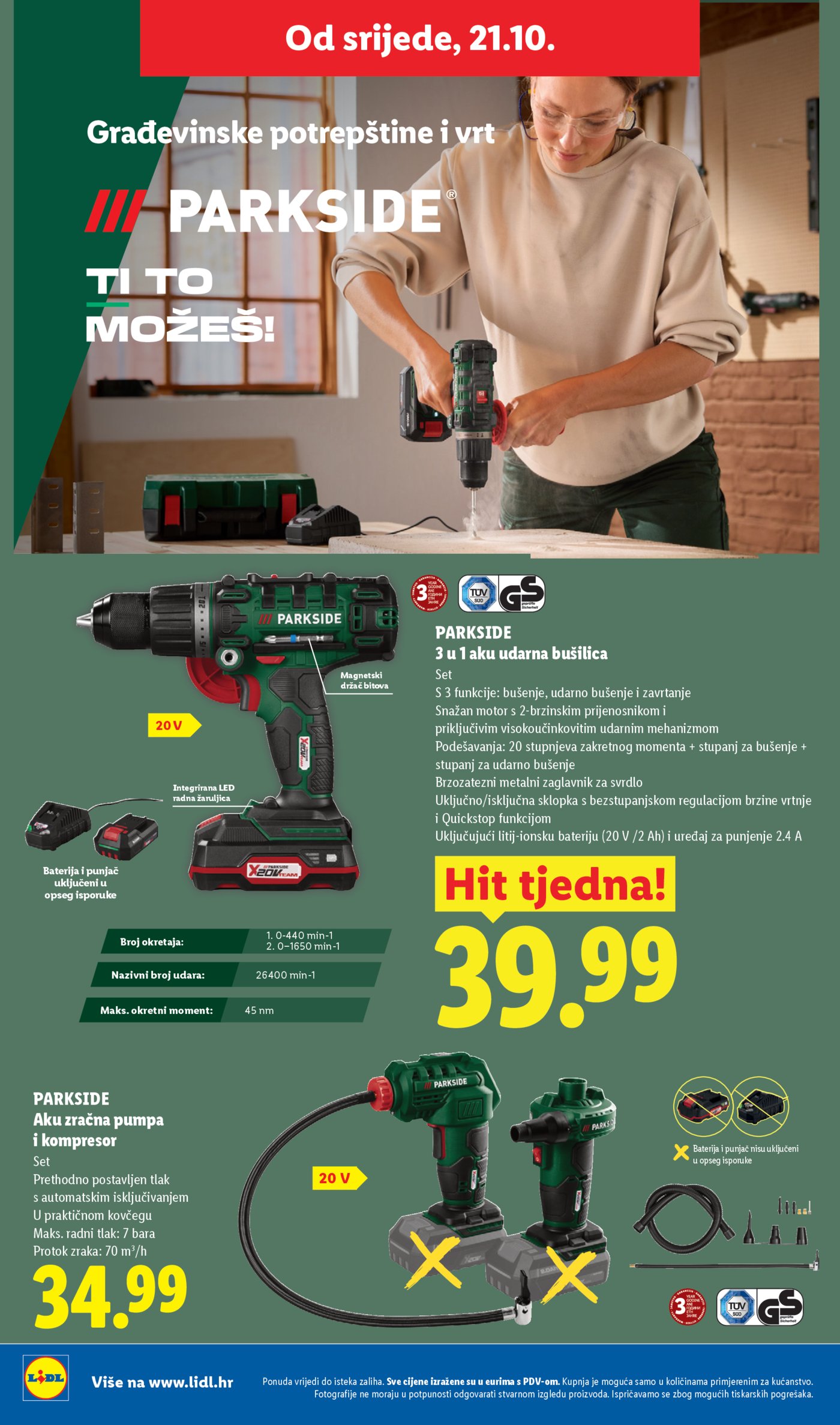 Lidl katalog Super ponuda od ponedjeljka 19.10. - 25.10.2026.