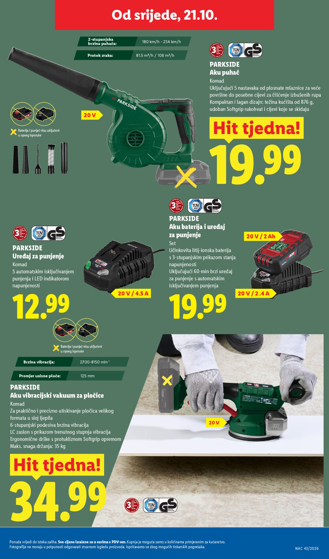 Lidl katalog Super ponuda od ponedjeljka 19.10. - 25.10.2026.