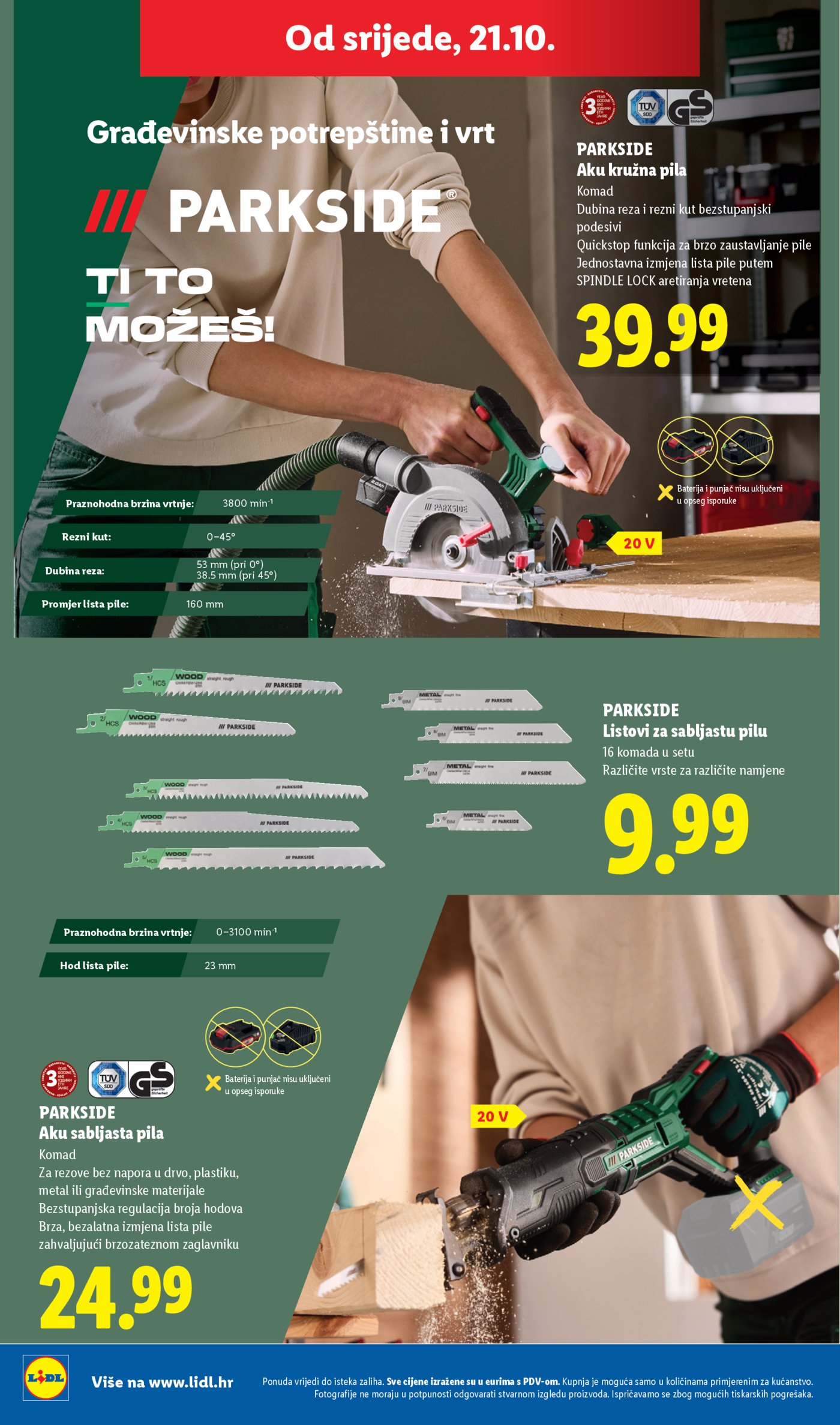 Lidl katalog Super ponuda od ponedjeljka 19.10. - 25.10.2026.