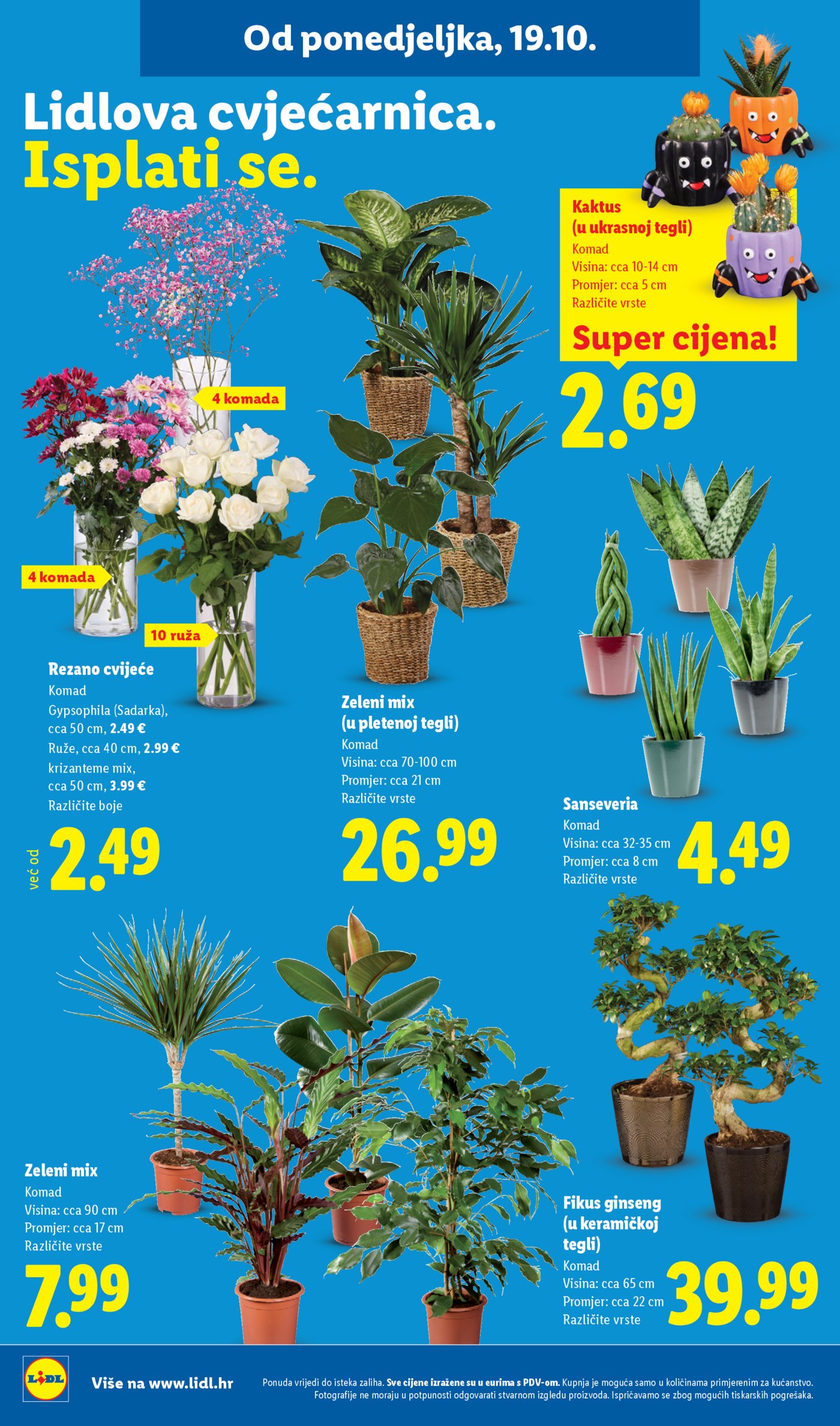 Lidl katalog Super ponuda od ponedjeljka 19.10. - 25.10.2026.