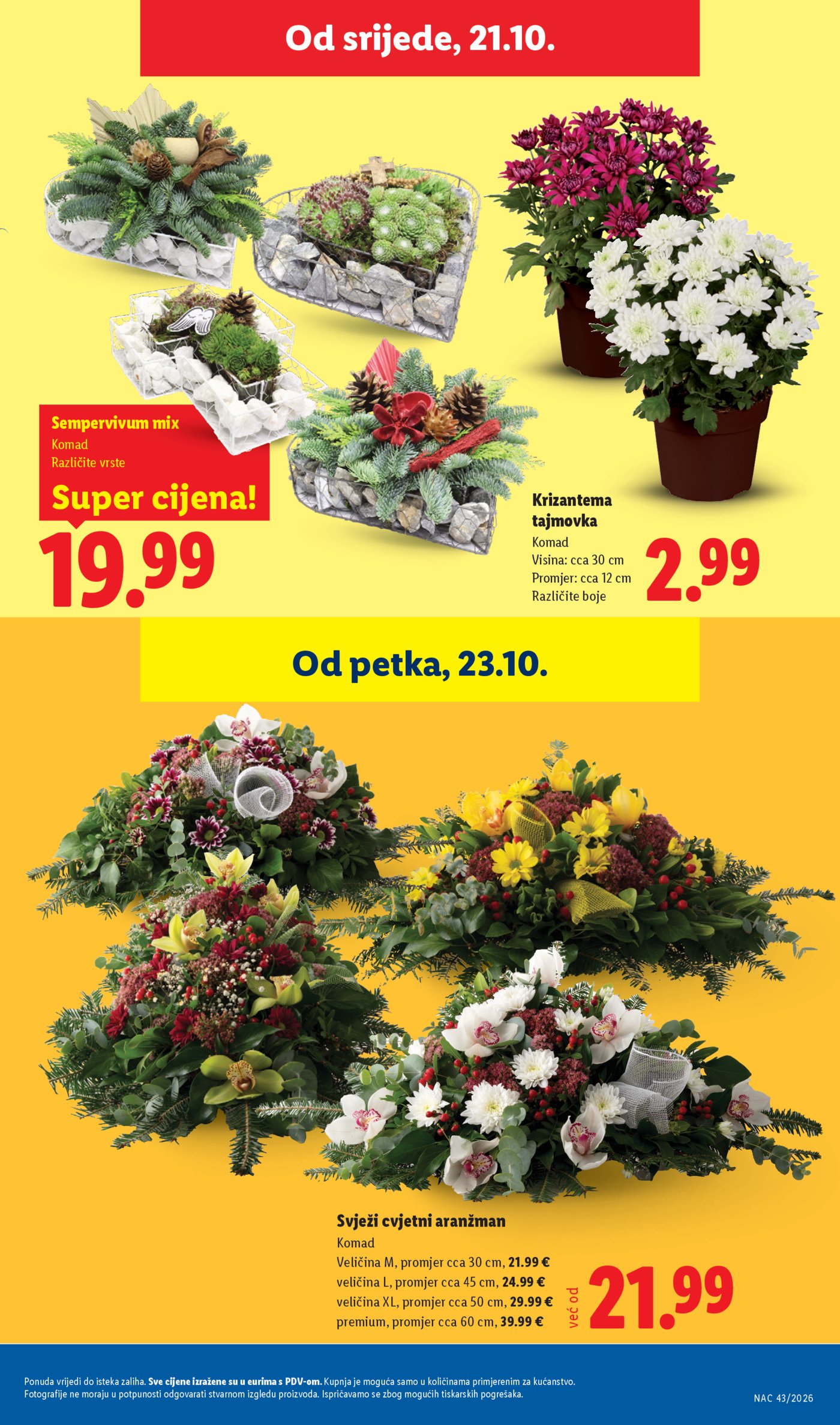 Lidl katalog Super ponuda od ponedjeljka 19.10. - 25.10.2026.