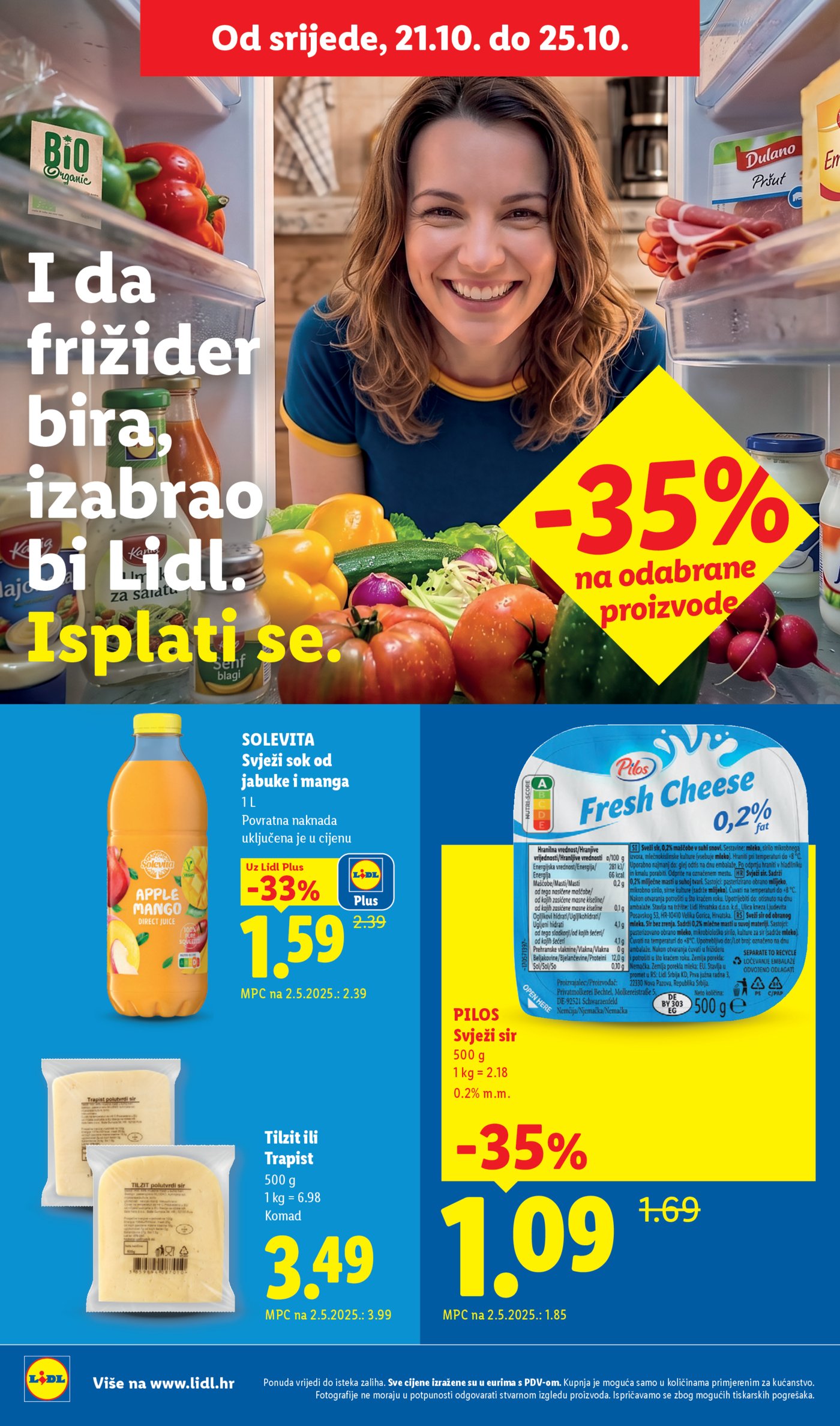 Lidl katalog Super ponuda od ponedjeljka 19.10. - 25.10.2026.