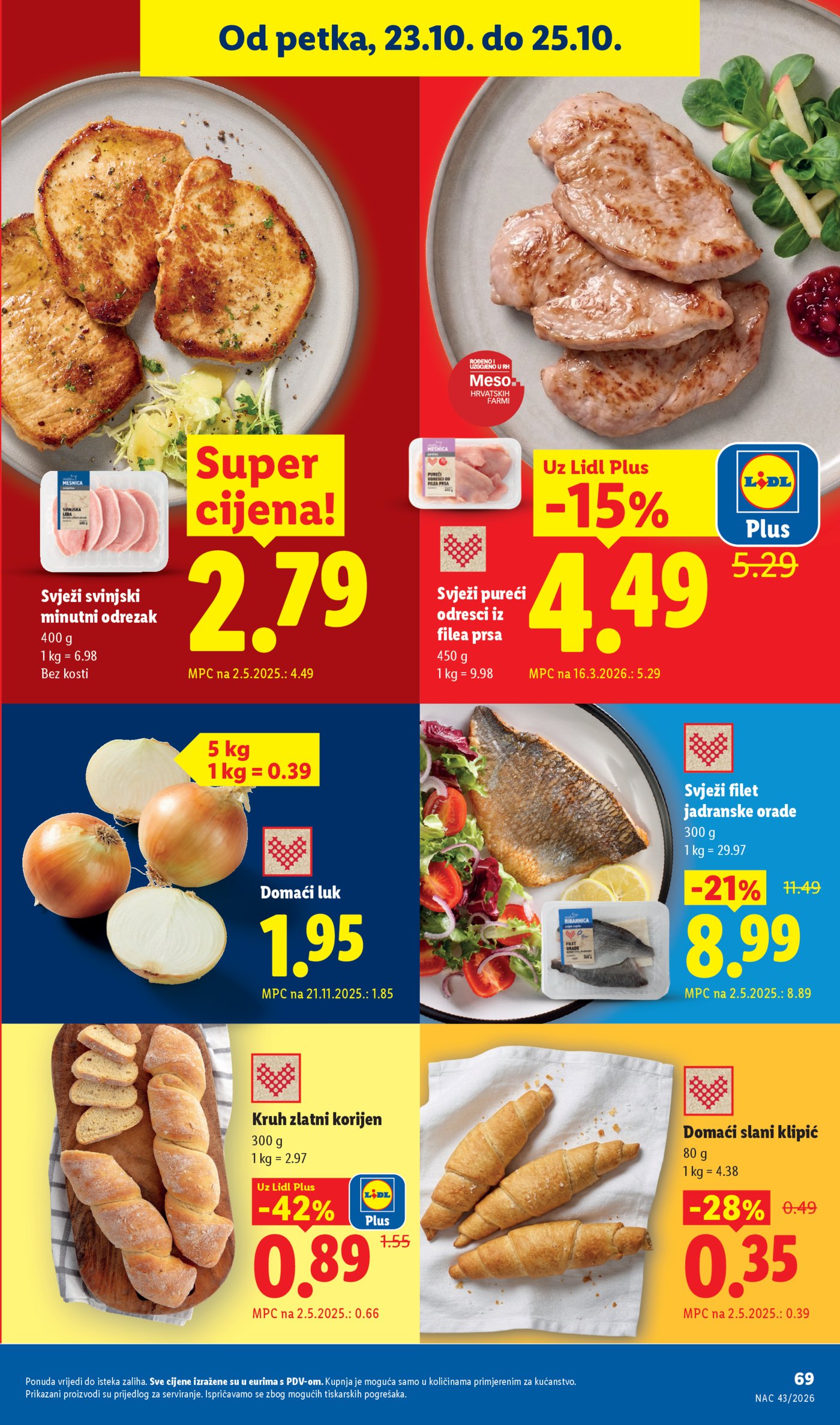 Lidl katalog Super ponuda od ponedjeljka 19.10. - 25.10.2026.