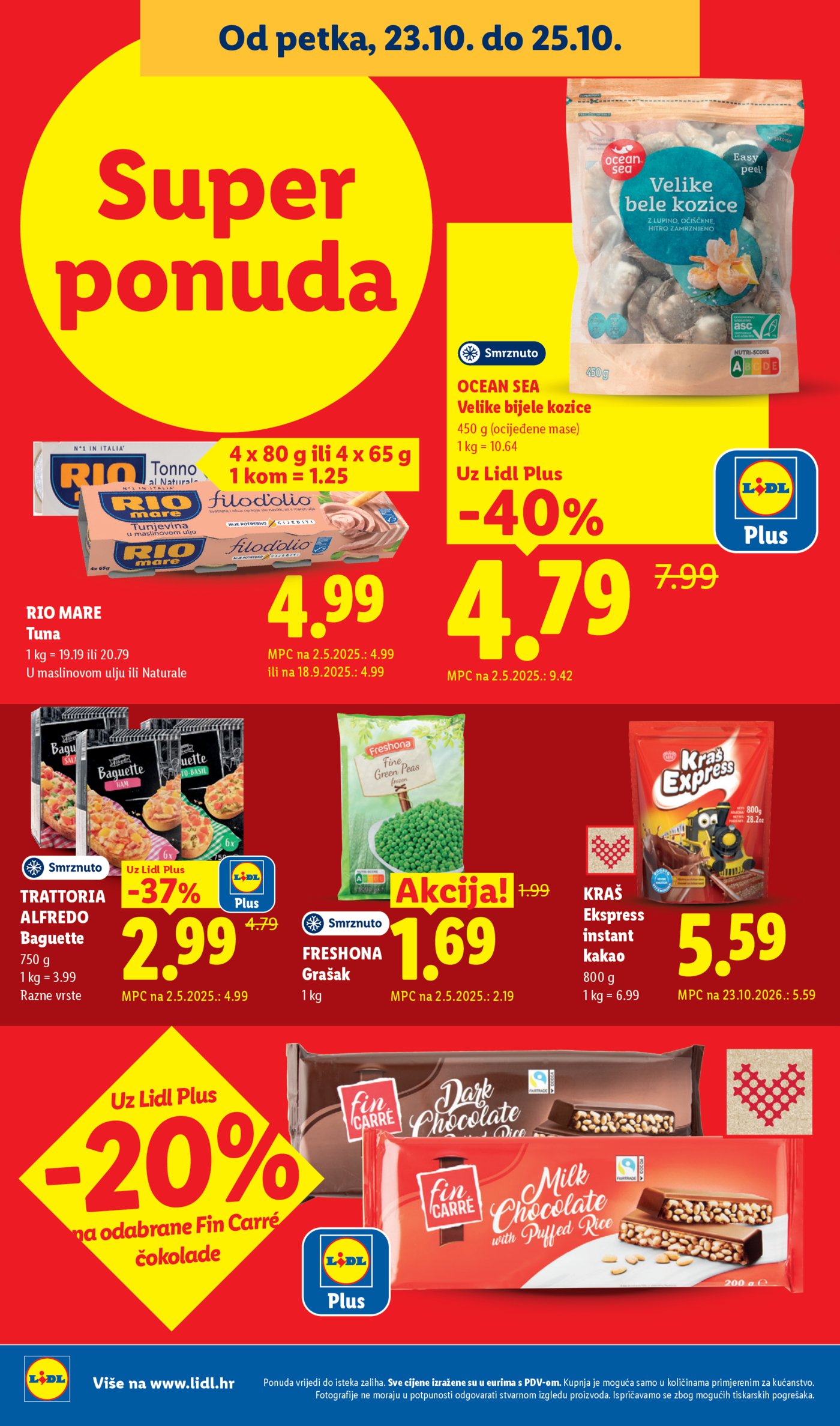 Lidl katalog Super ponuda od ponedjeljka 19.10. - 25.10.2026.