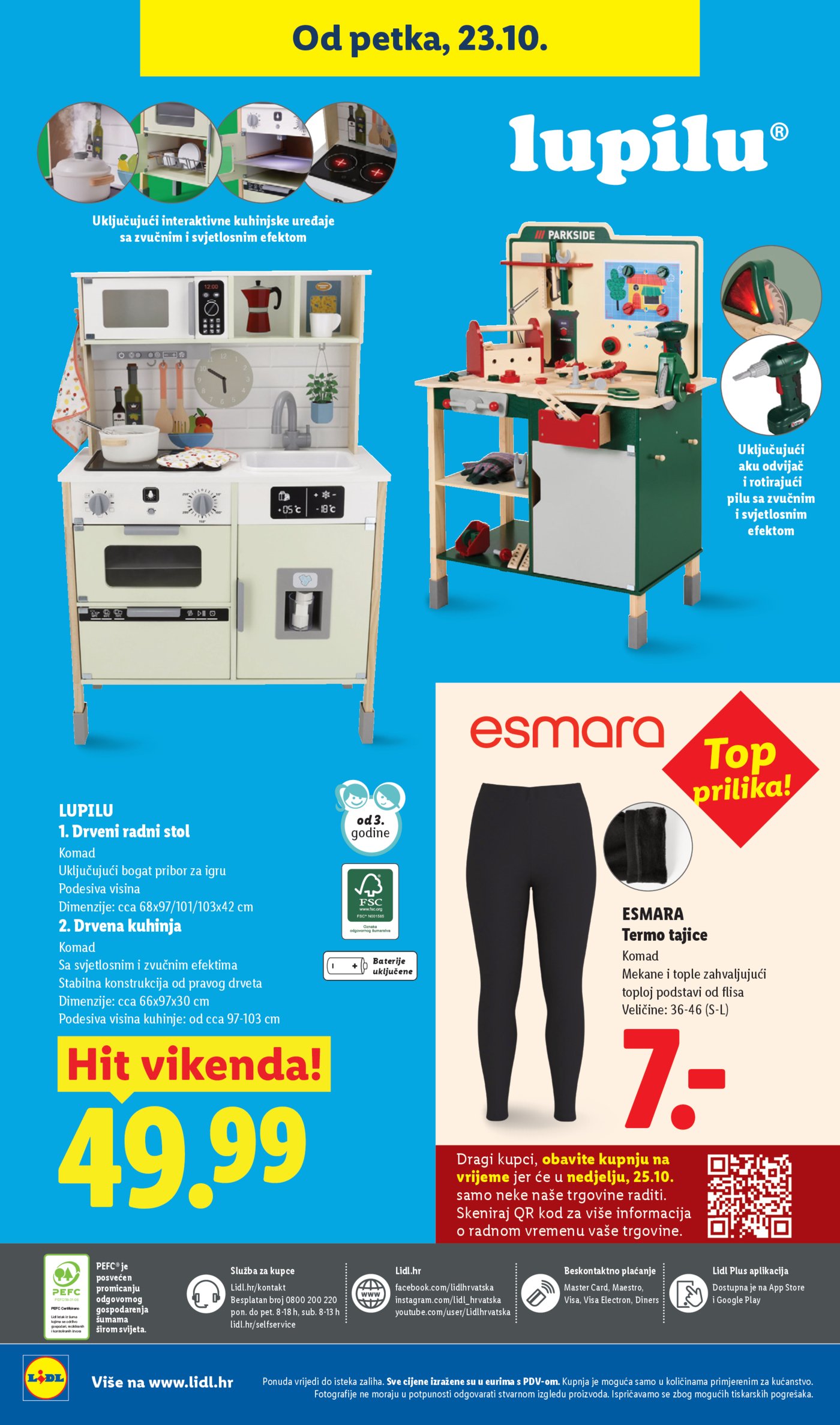 Lidl katalog Super ponuda od ponedjeljka 19.10. - 25.10.2026.