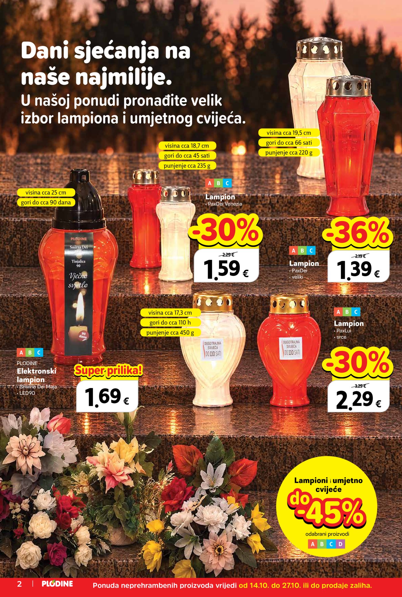 Plodine katalog Akcija 14.10. - 20.10.2026.