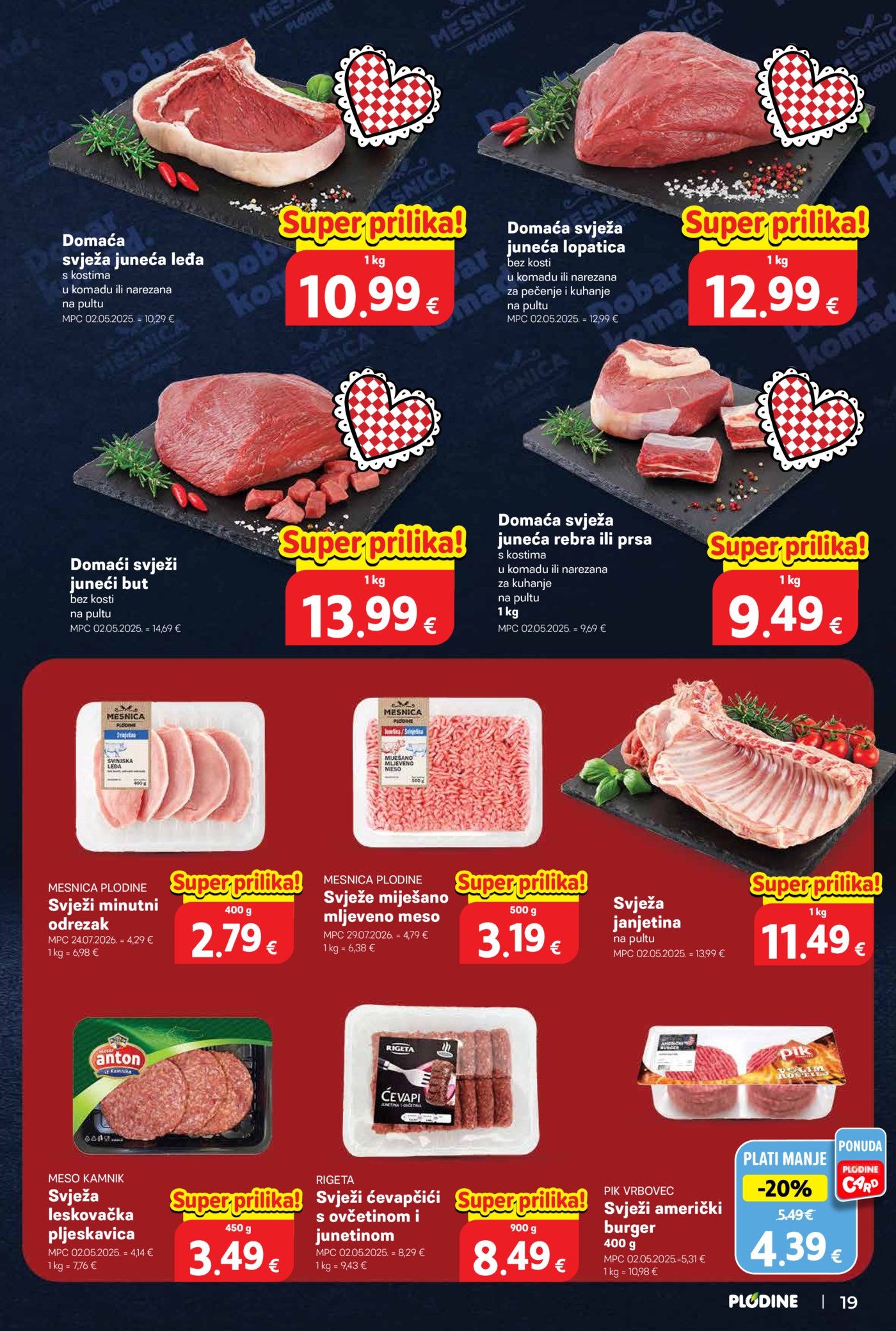 Plodine katalog Akcija 14.10. - 20.10.2026.