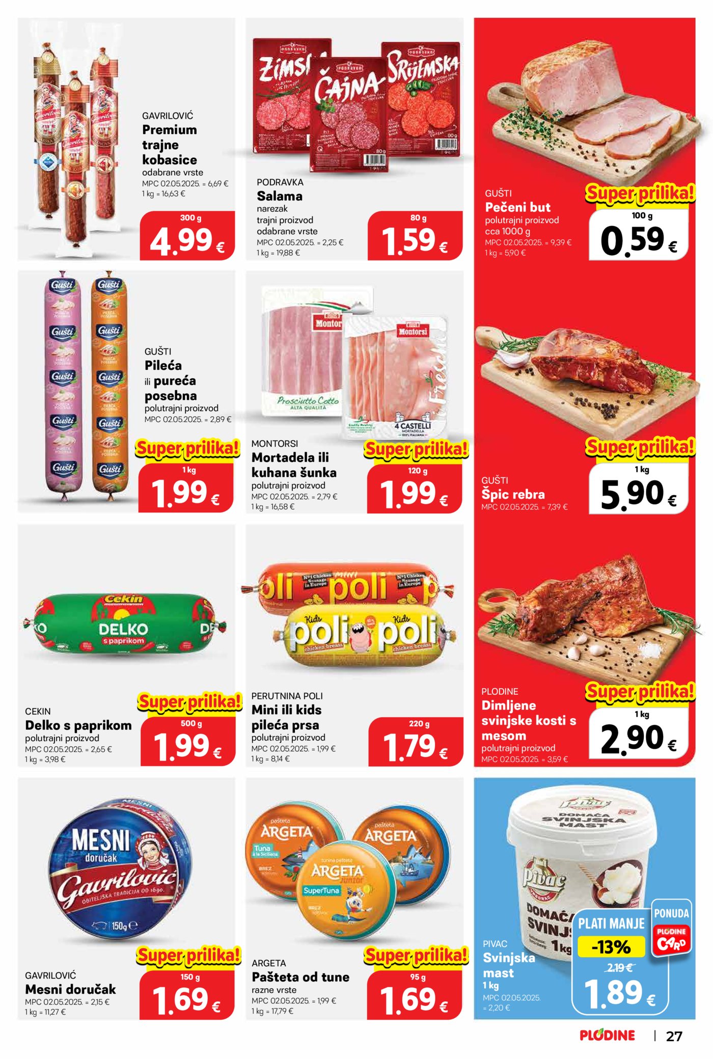 Plodine katalog Akcija 14.10. - 20.10.2026.