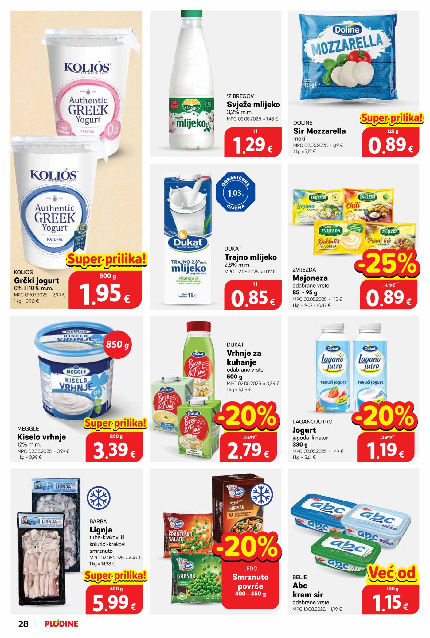 Plodine katalog Akcija 14.10. - 20.10.2026.