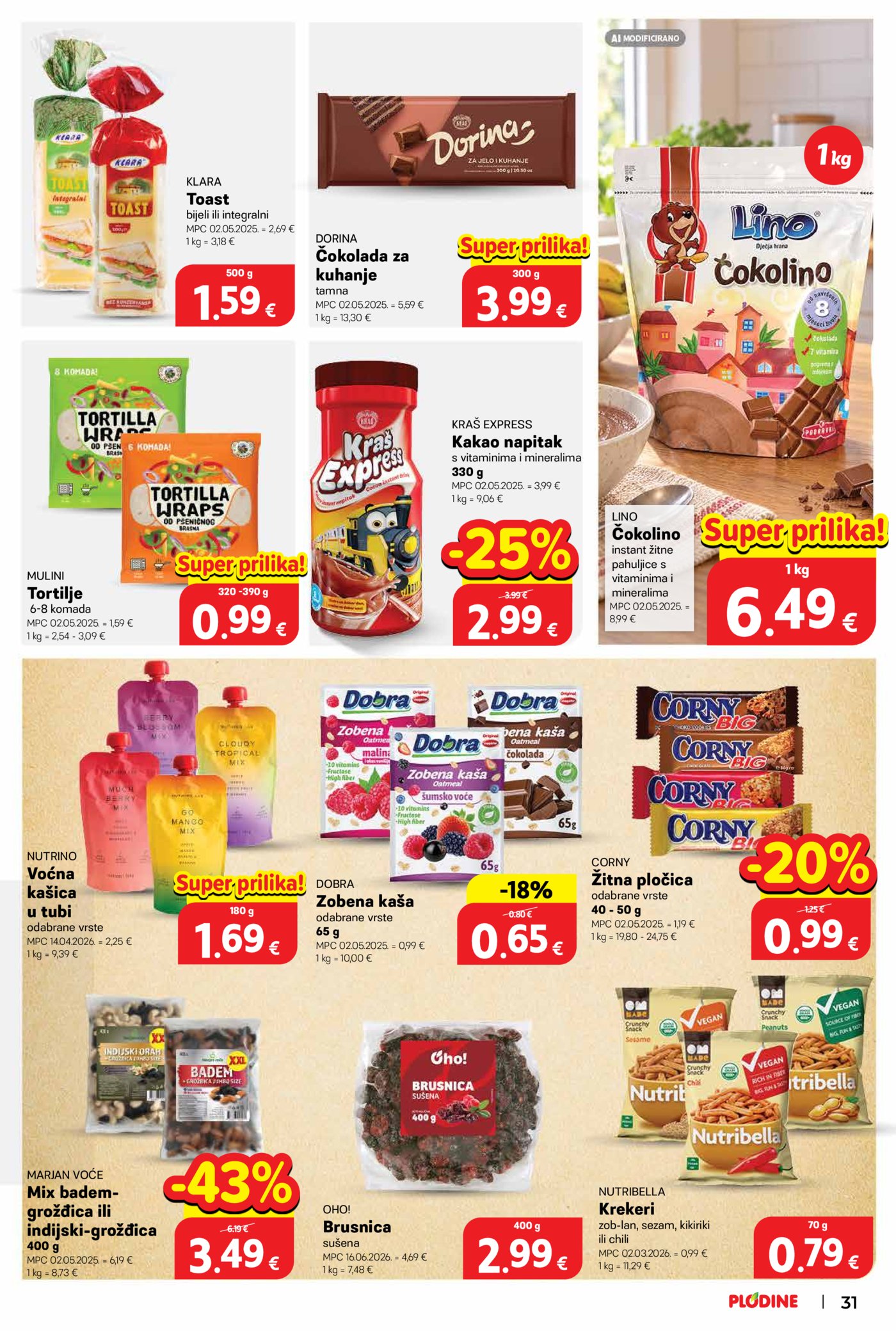 Plodine katalog Akcija 14.10. - 20.10.2026.