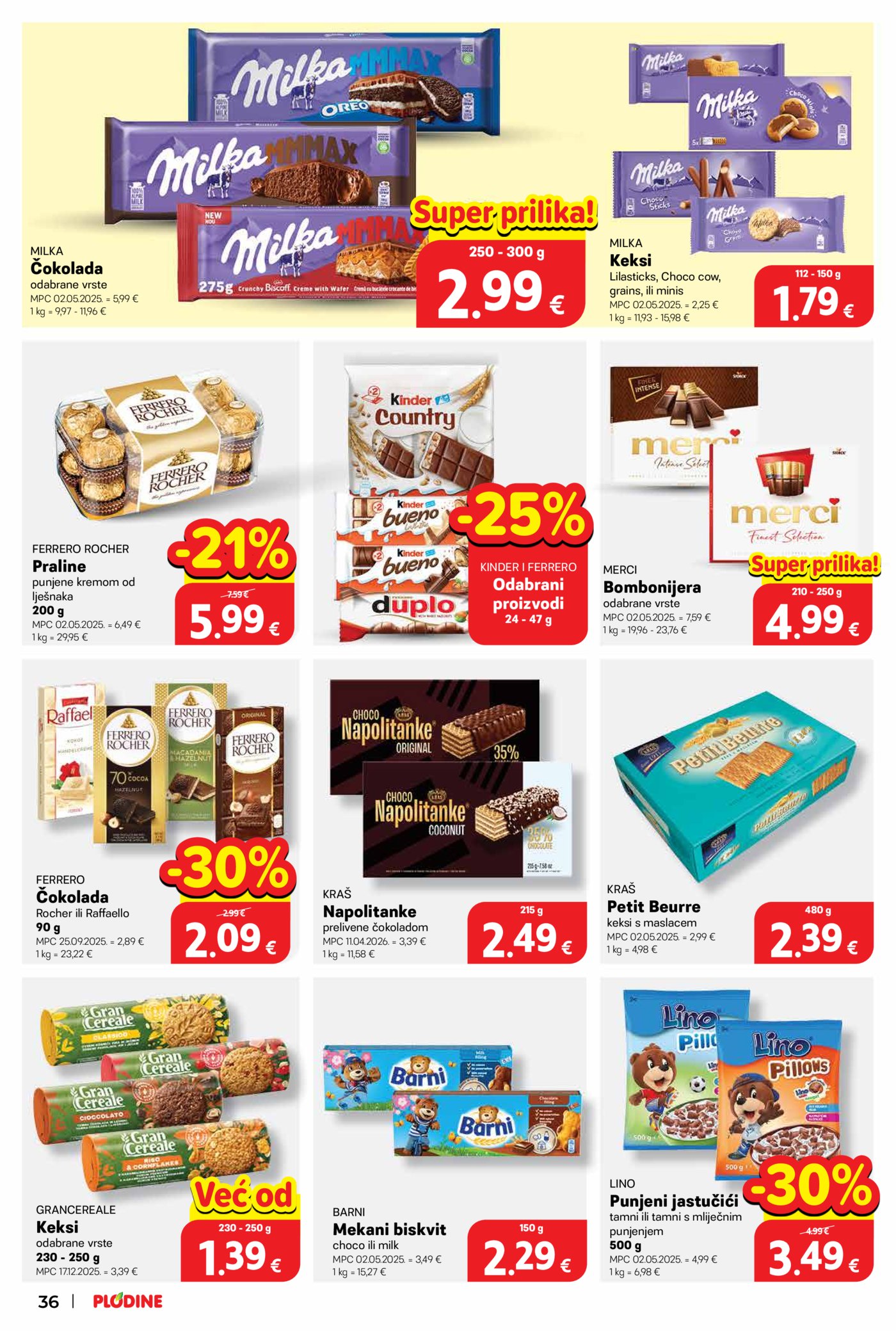 Plodine katalog Akcija 14.10. - 20.10.2026.