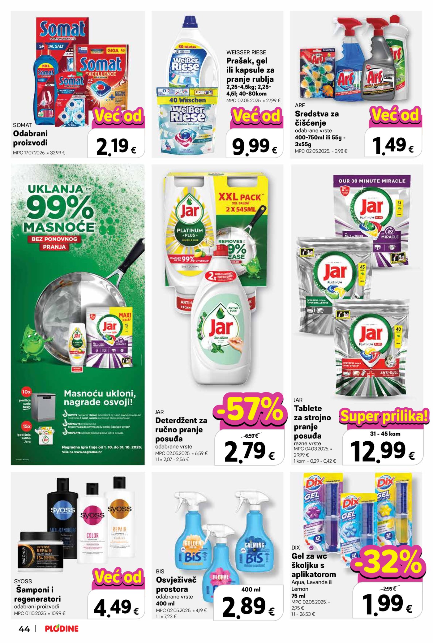 Plodine katalog Akcija 14.10. - 20.10.2026.