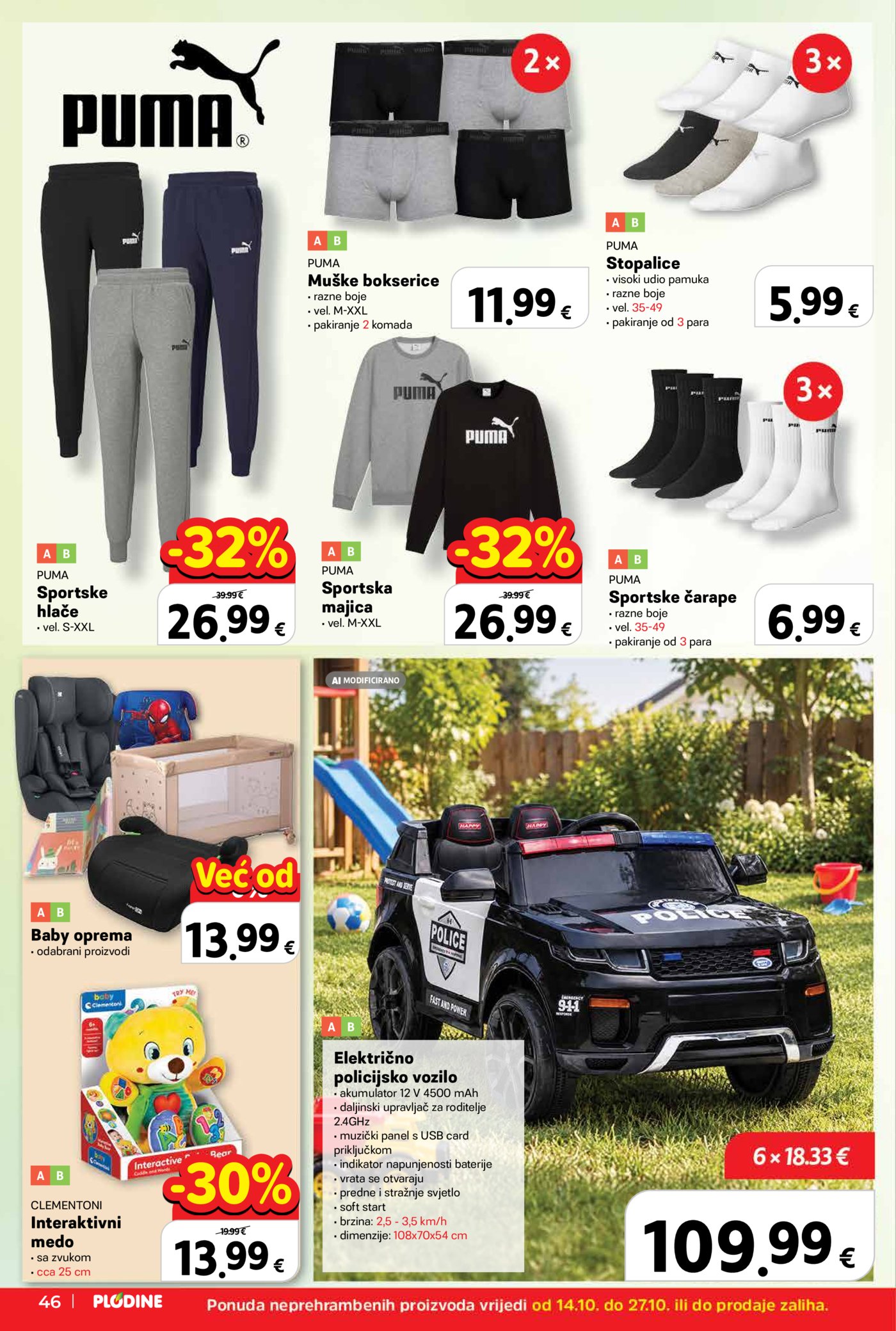 Plodine katalog Akcija 14.10. - 20.10.2026.