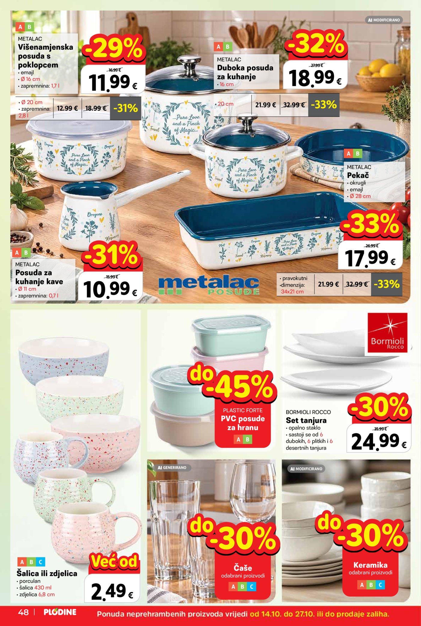 Plodine katalog Akcija 14.10. - 20.10.2026.