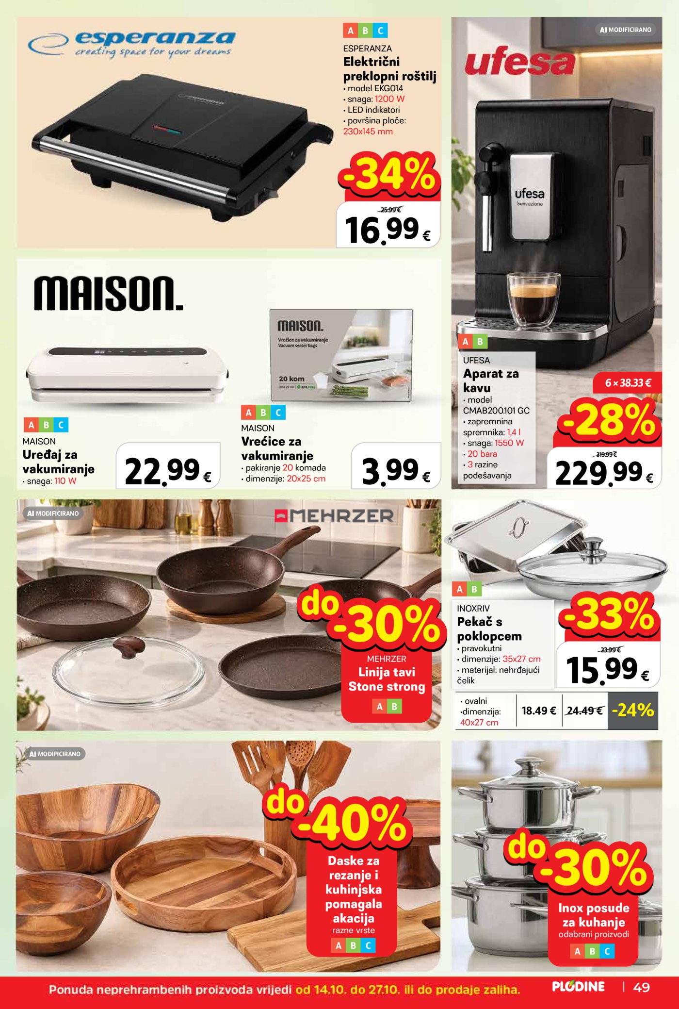 Plodine katalog Akcija 14.10. - 20.10.2026.