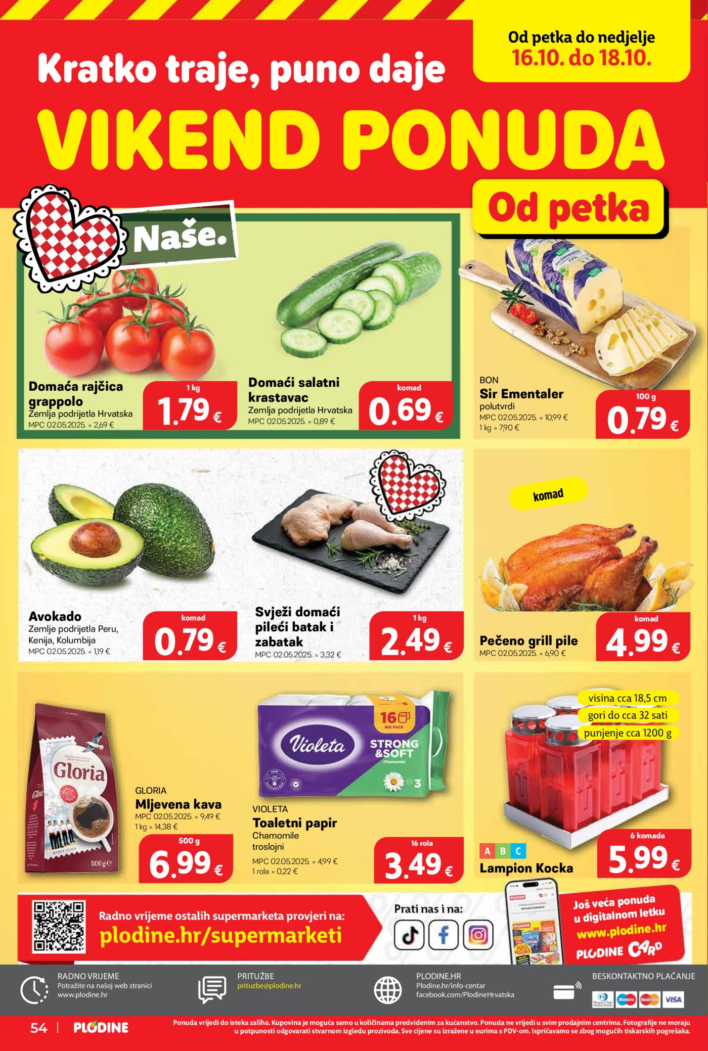 Plodine katalog Akcija 14.10. - 20.10.2026.