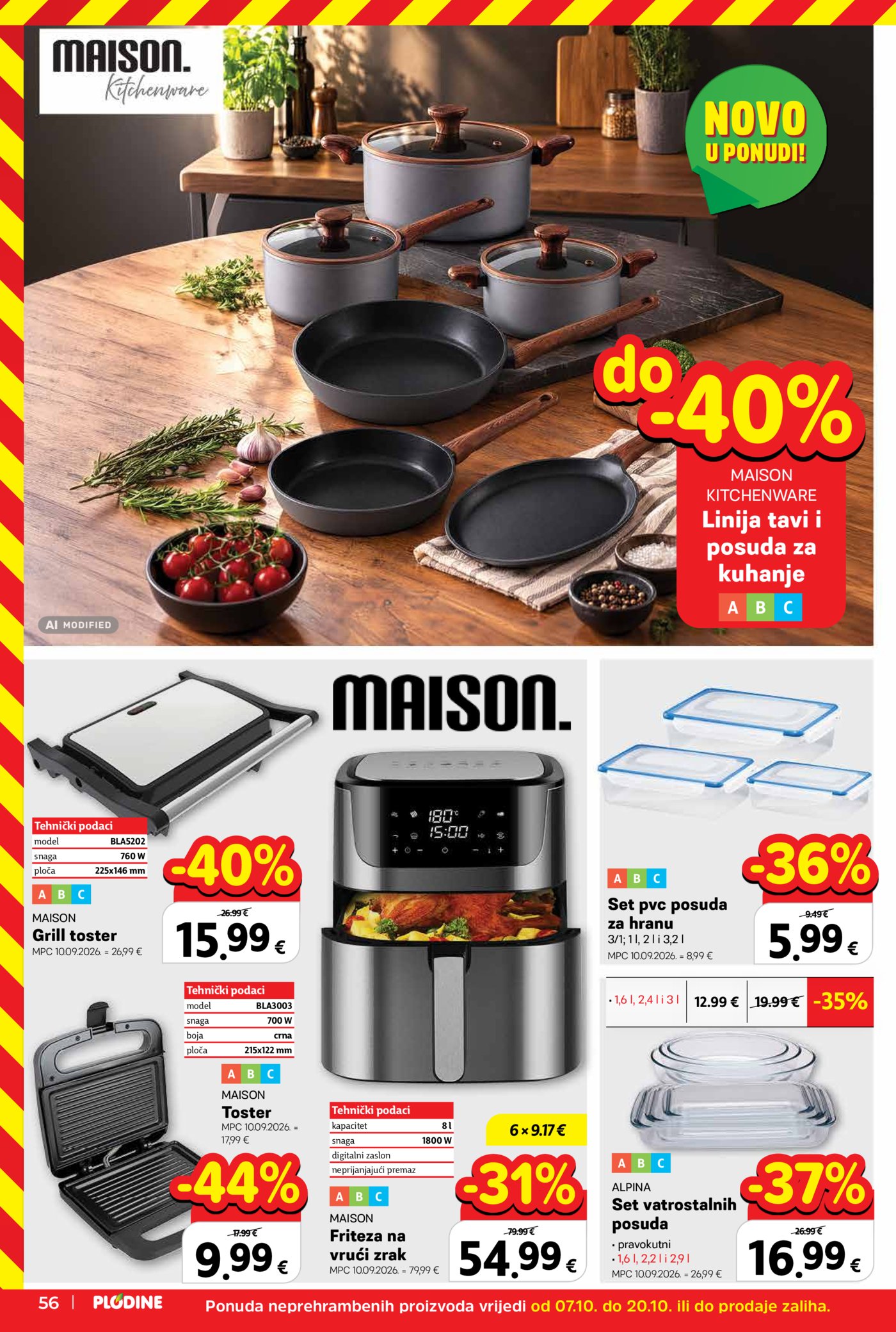 Plodine katalog Akcija 14.10. - 20.10.2026.