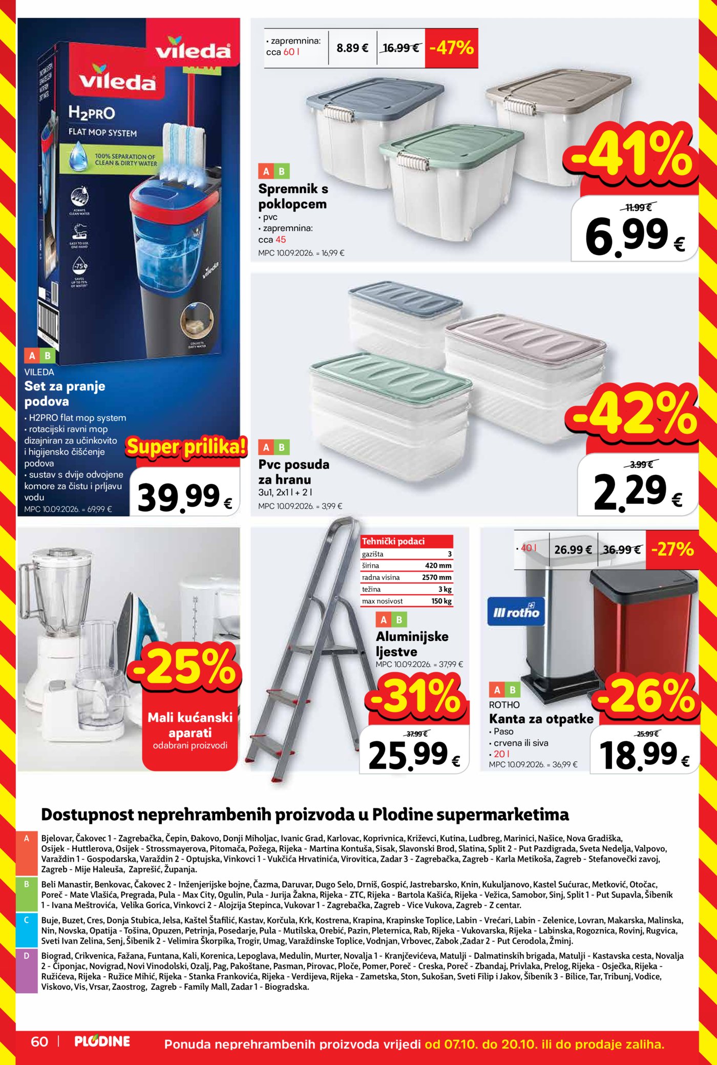 Plodine katalog Akcija 14.10. - 20.10.2026.