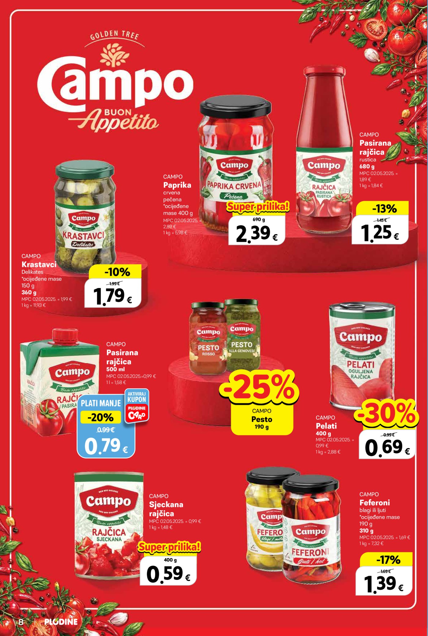 Plodine katalog Akcija 14.10. - 20.10.2026.