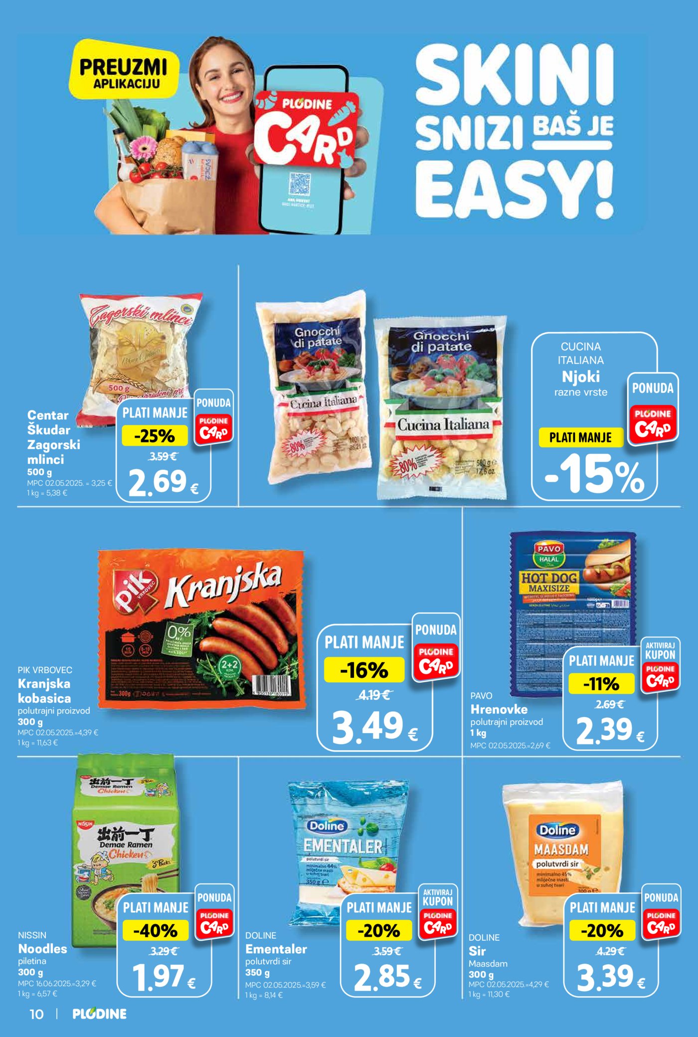 Plodine katalog Akcija 14.10. - 20.10.2026.