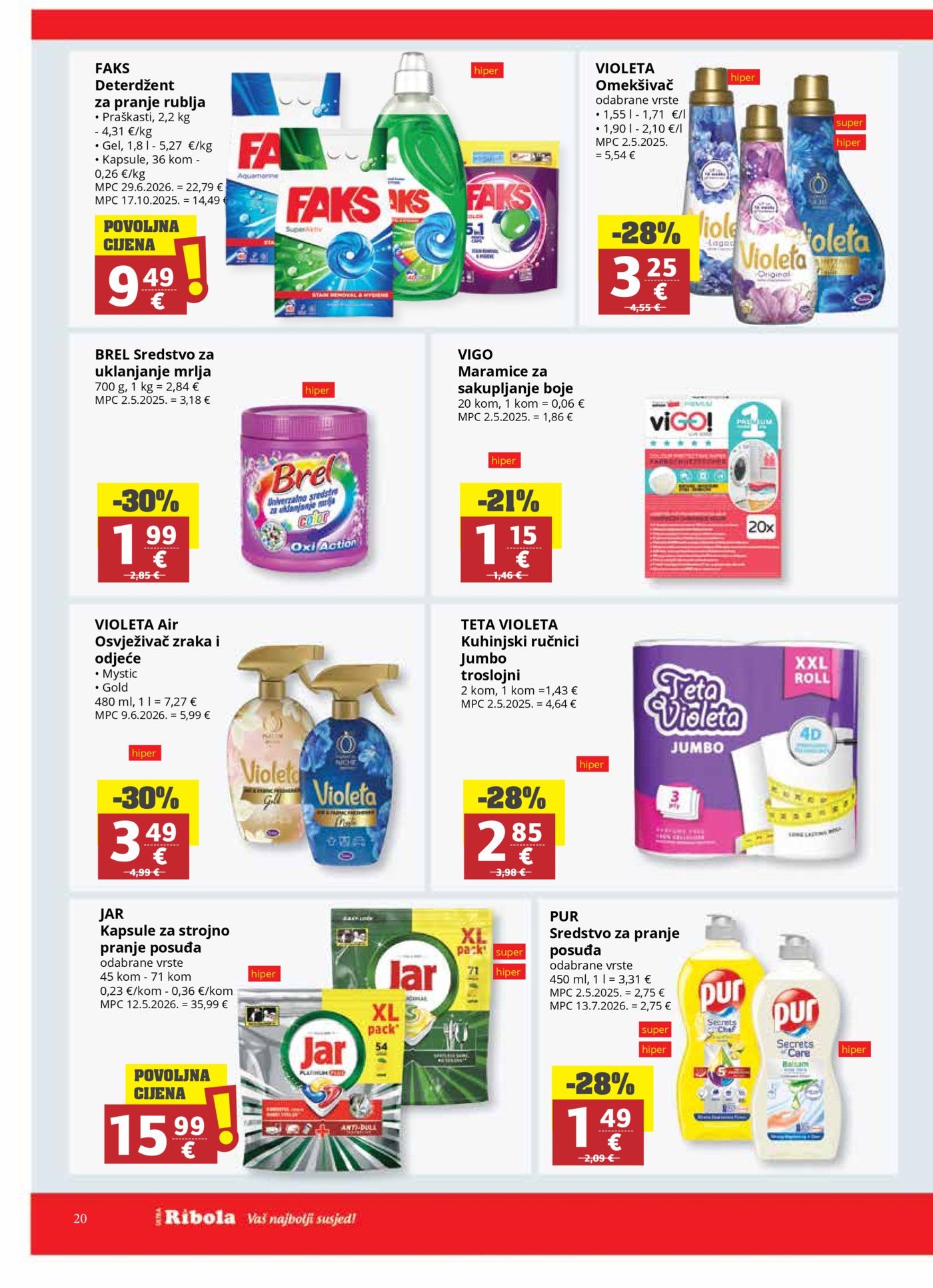 Ribola katalog Akcija 07.10. - 13.10.2026.