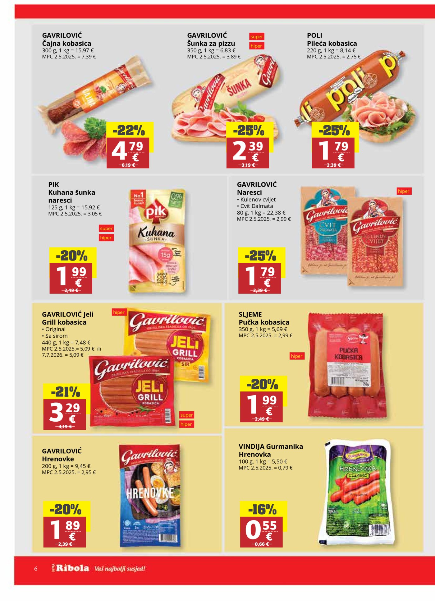 Ribola katalog Akcija 07.10. - 13.10.2026.