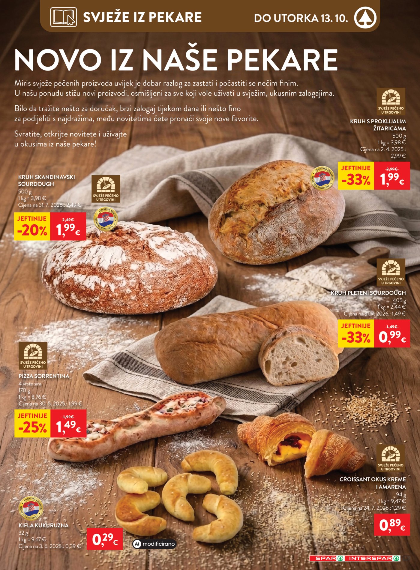 SPAR INTERSPAR katalog Akcija 07.10. - 13.10.2026.