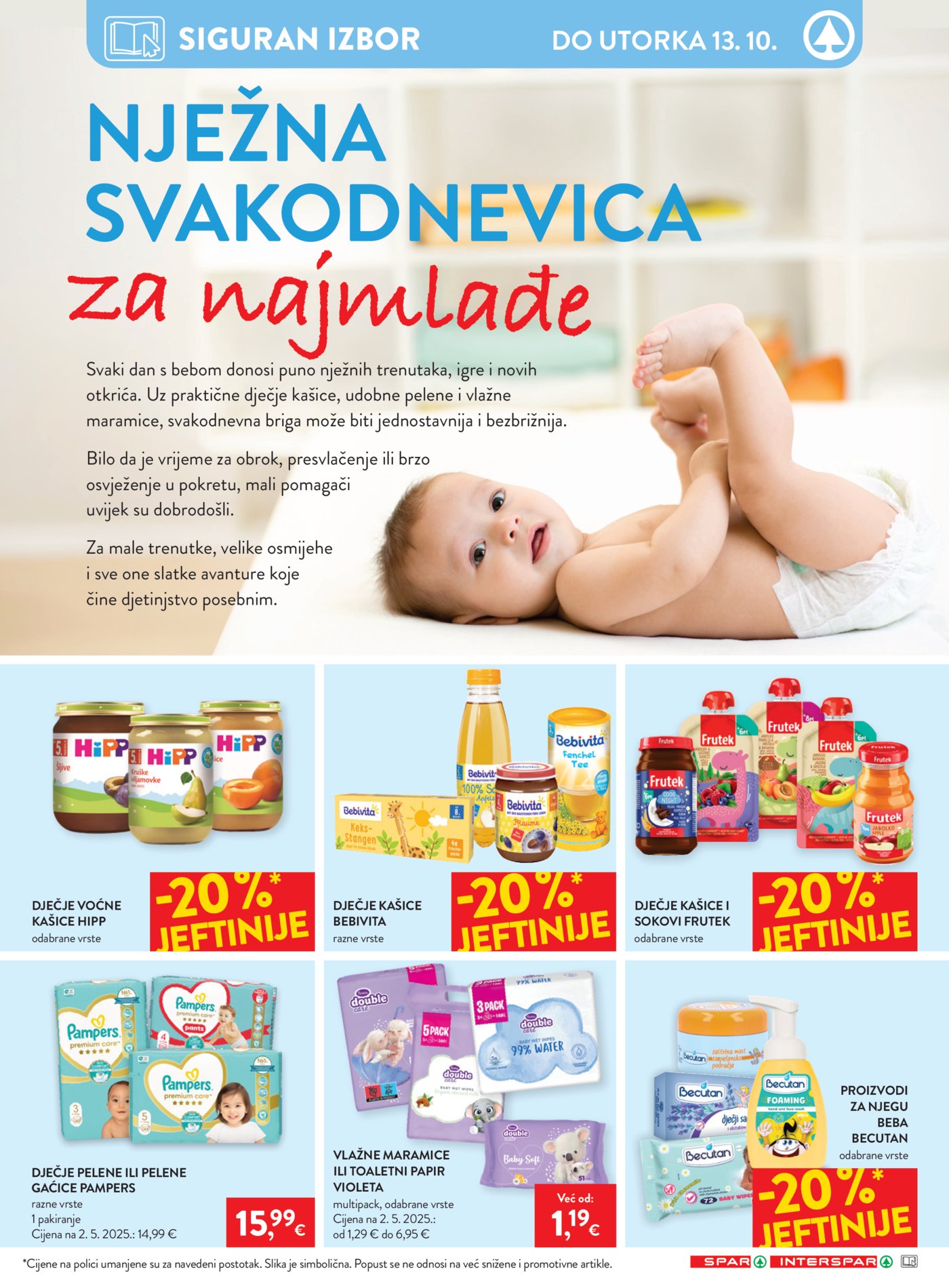 SPAR INTERSPAR katalog Akcija 07.10. - 13.10.2026.
