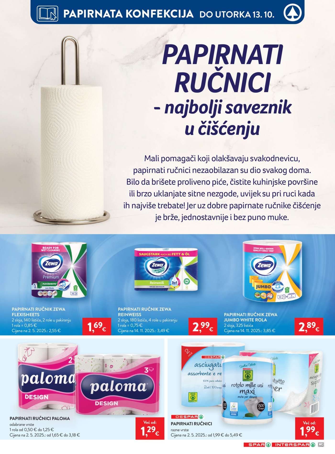 SPAR INTERSPAR katalog Akcija 07.10. - 13.10.2026.